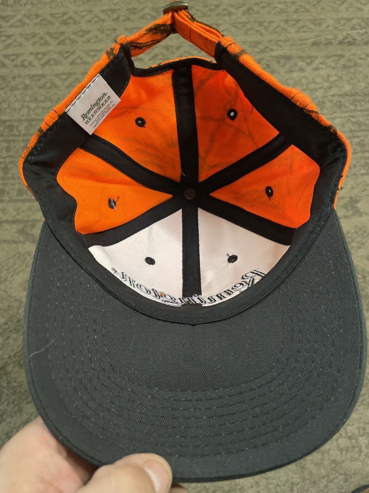 Other Remington Country Strapback Hat Cap gun rifle hunters orange Size ONE SIZE - 17 Thumbnail