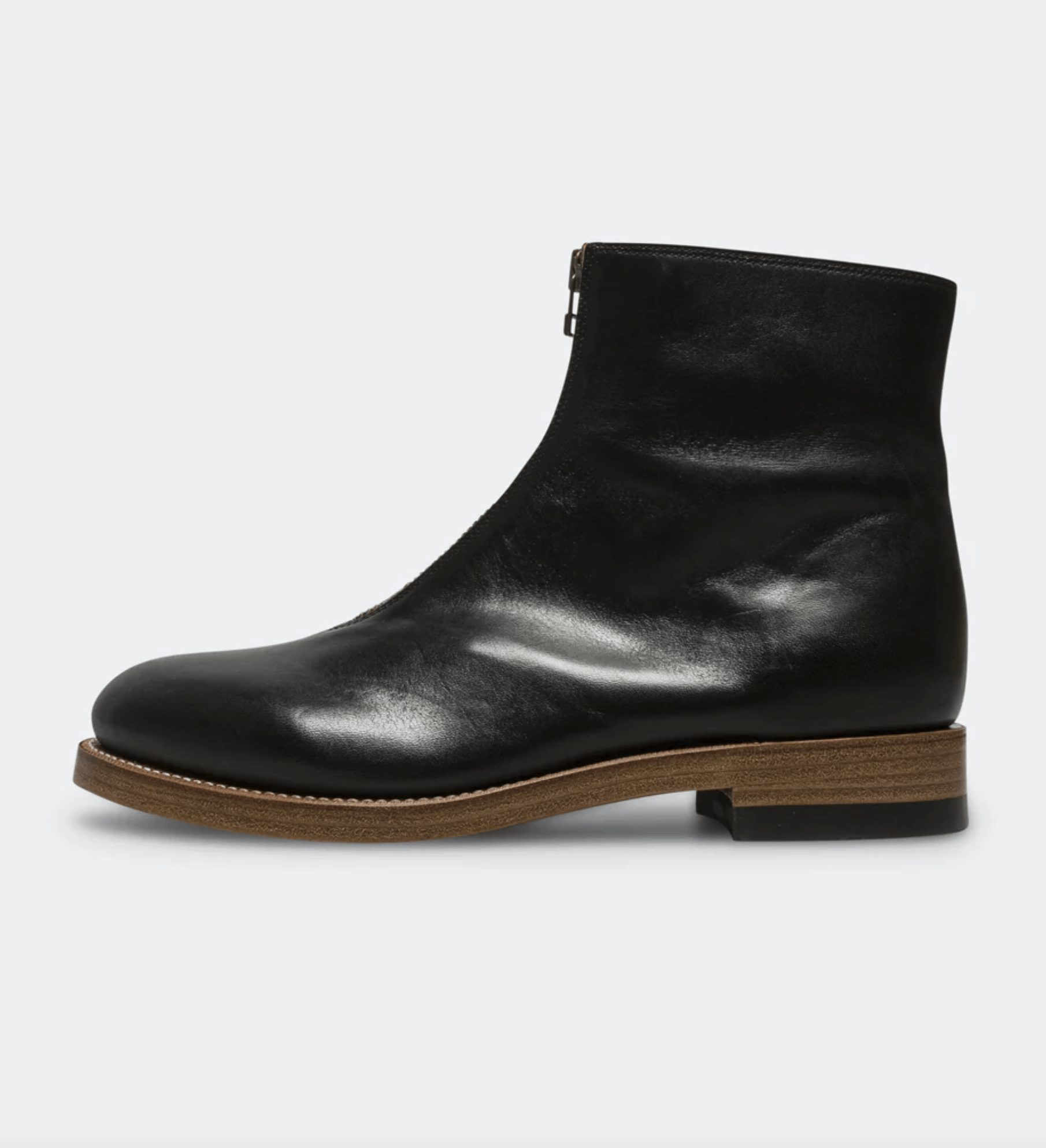 Kapital KAPITAL Leather ZIP-UP Café Lace Frisko Boots – Black Size US 11 / EU 44 - 17 Thumbnail