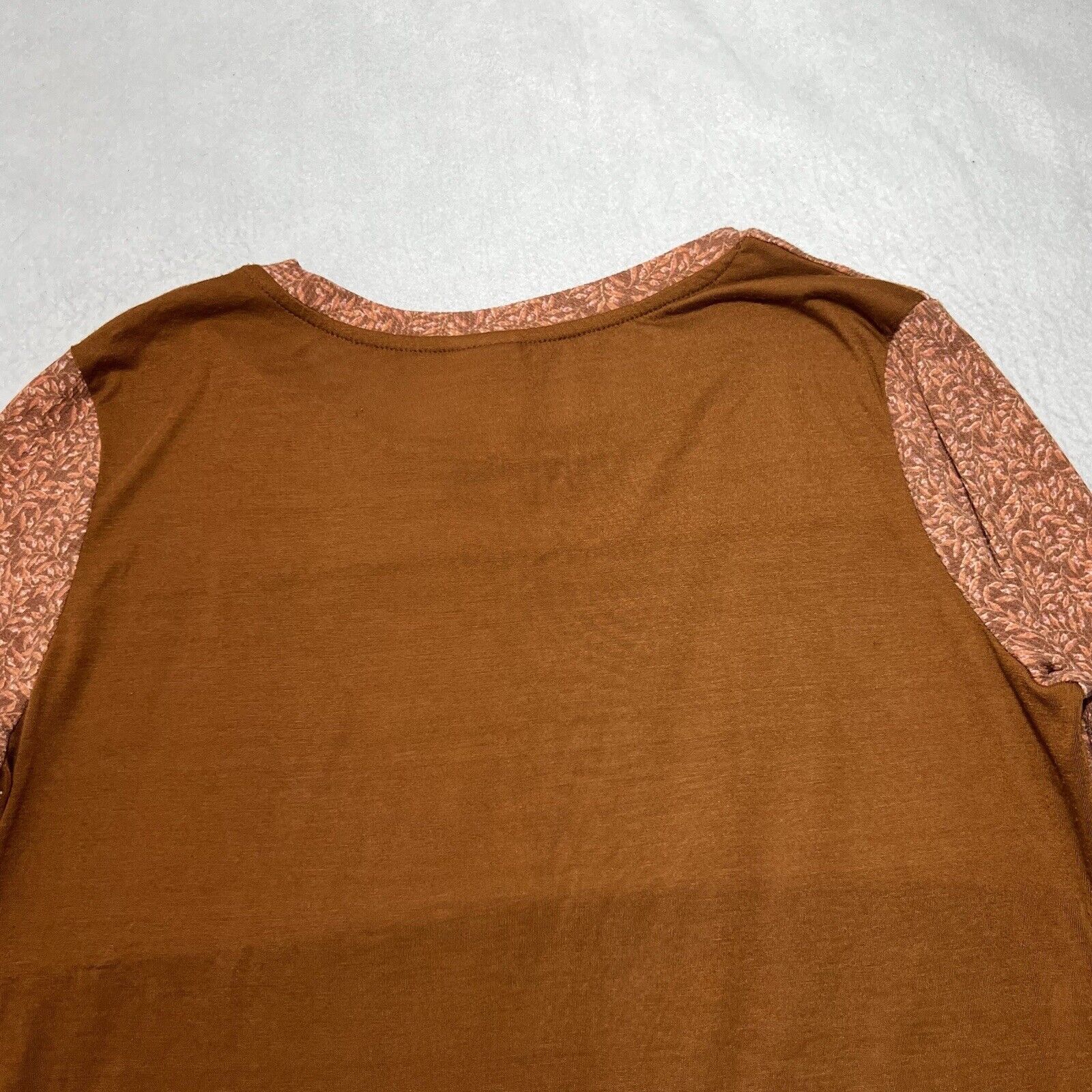 Other Self Esteem Orange Tie Front Lightweight T Shirt Top Size XL / US 12-14 / IT 48-50 - 11 Thumbnail