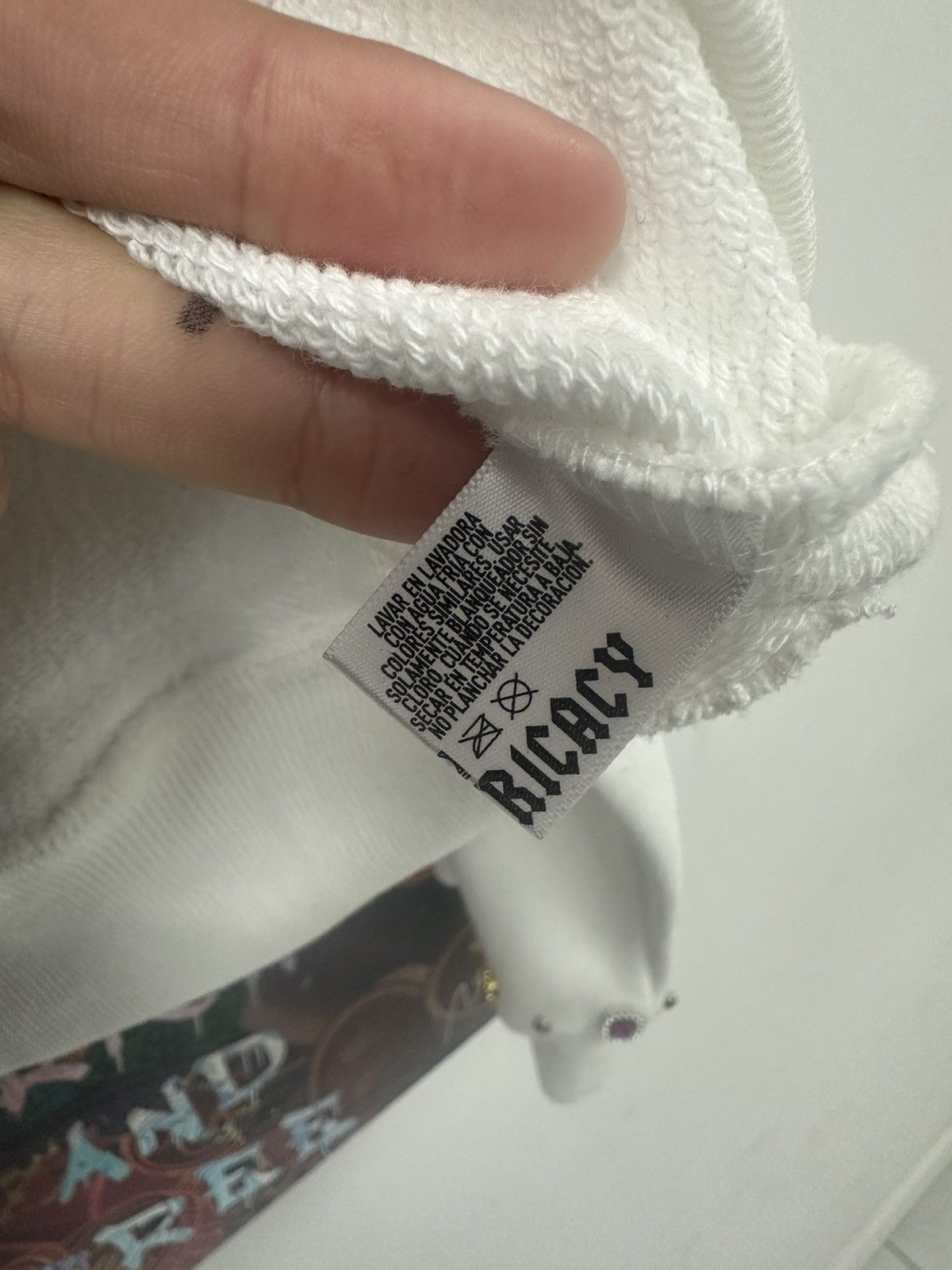 Lost Enterprises × Other Lost Intricacy Zip Up White Rhinestone Paper Mag Size US XL / EU 56 / 4 - 3 Thumbnail