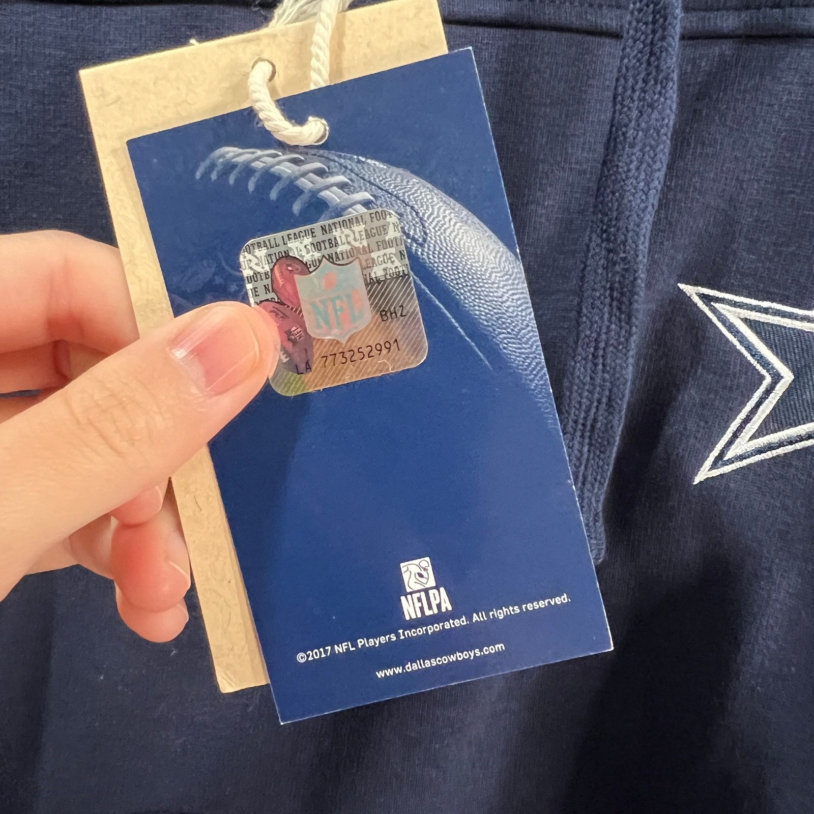 NFL NFL Dallas Tony Gonzalez Fleece Poncho w/ Pocket Cowboys Size US M / EU 48-50 / 2 - 5 Thumbnail