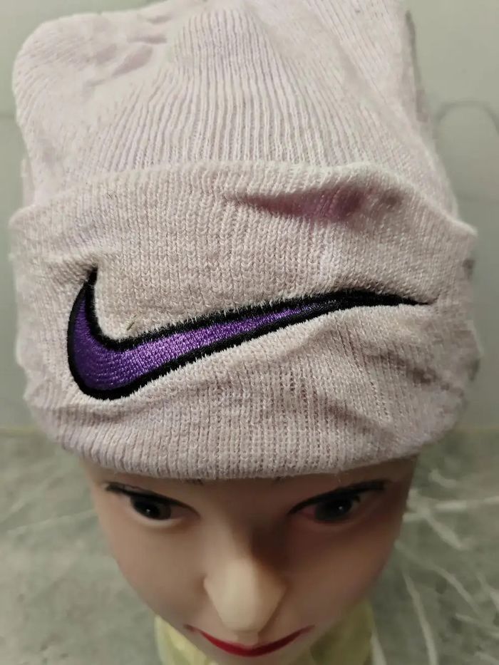 Nike Vintage Nike Beanie Size ONE SIZE - 4 Thumbnail