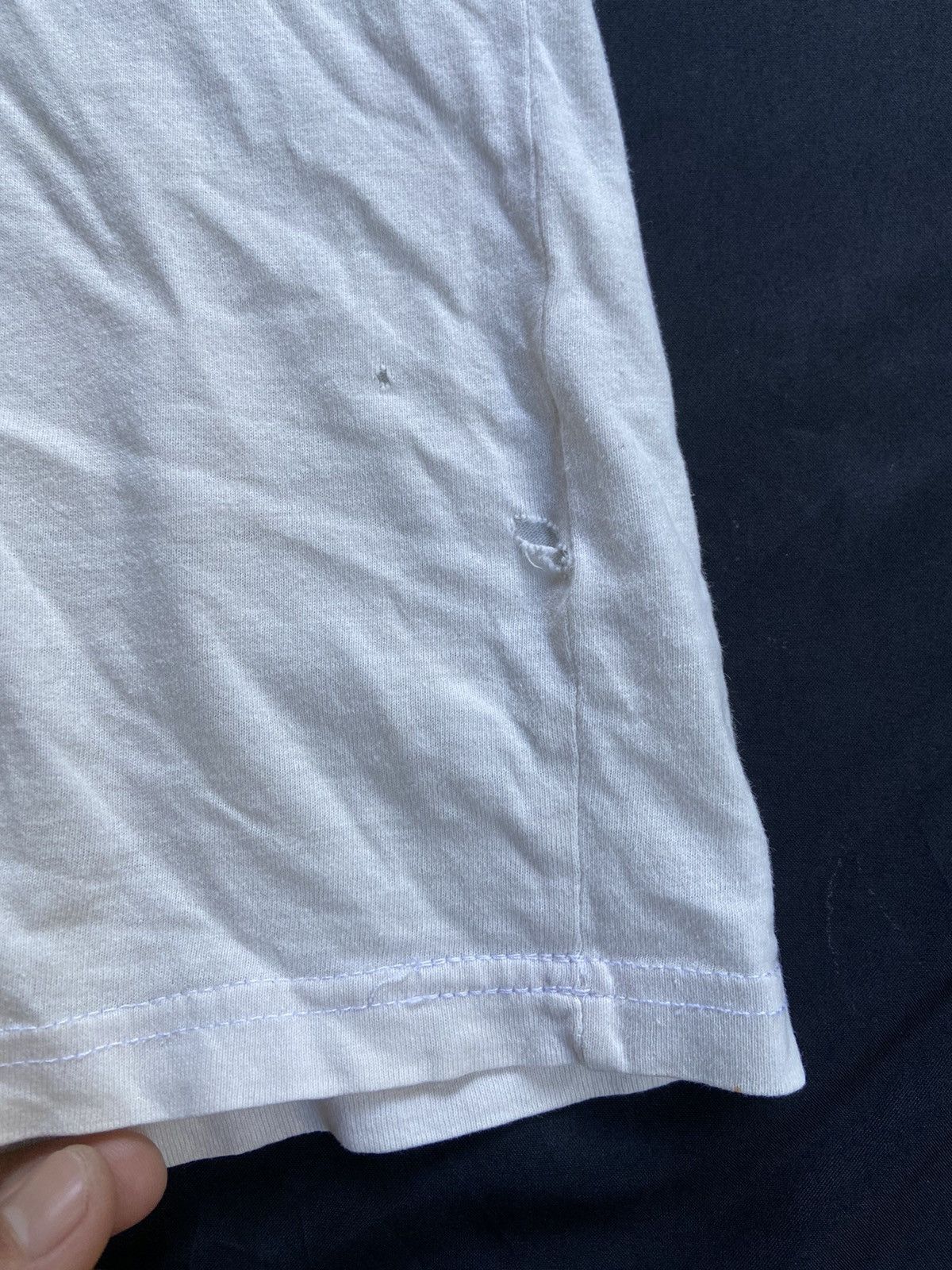 Japanese Brand DISTRESSED WOMAN GARAGE TEE Size US M / EU 48-50 / 2 - 7 Thumbnail