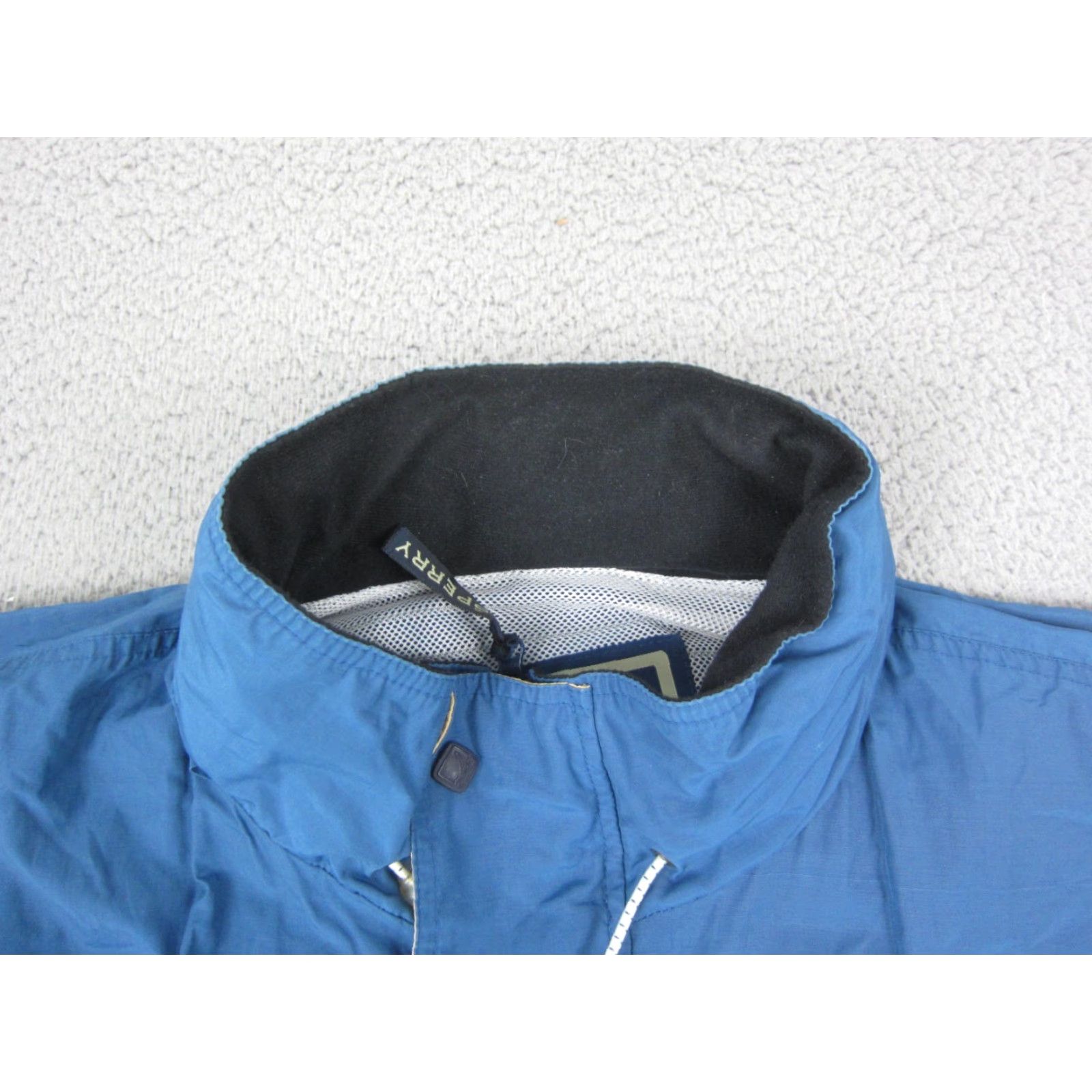 Sperry VINTAGE Sperry Topsider Jacket XL Windbreaker Full Zip Men Regular Blue Nylon Softshell 90s Retro Outdoors Hiking Windbreaker Size US XL / EU 56 / 4 - 3 Thumbnail