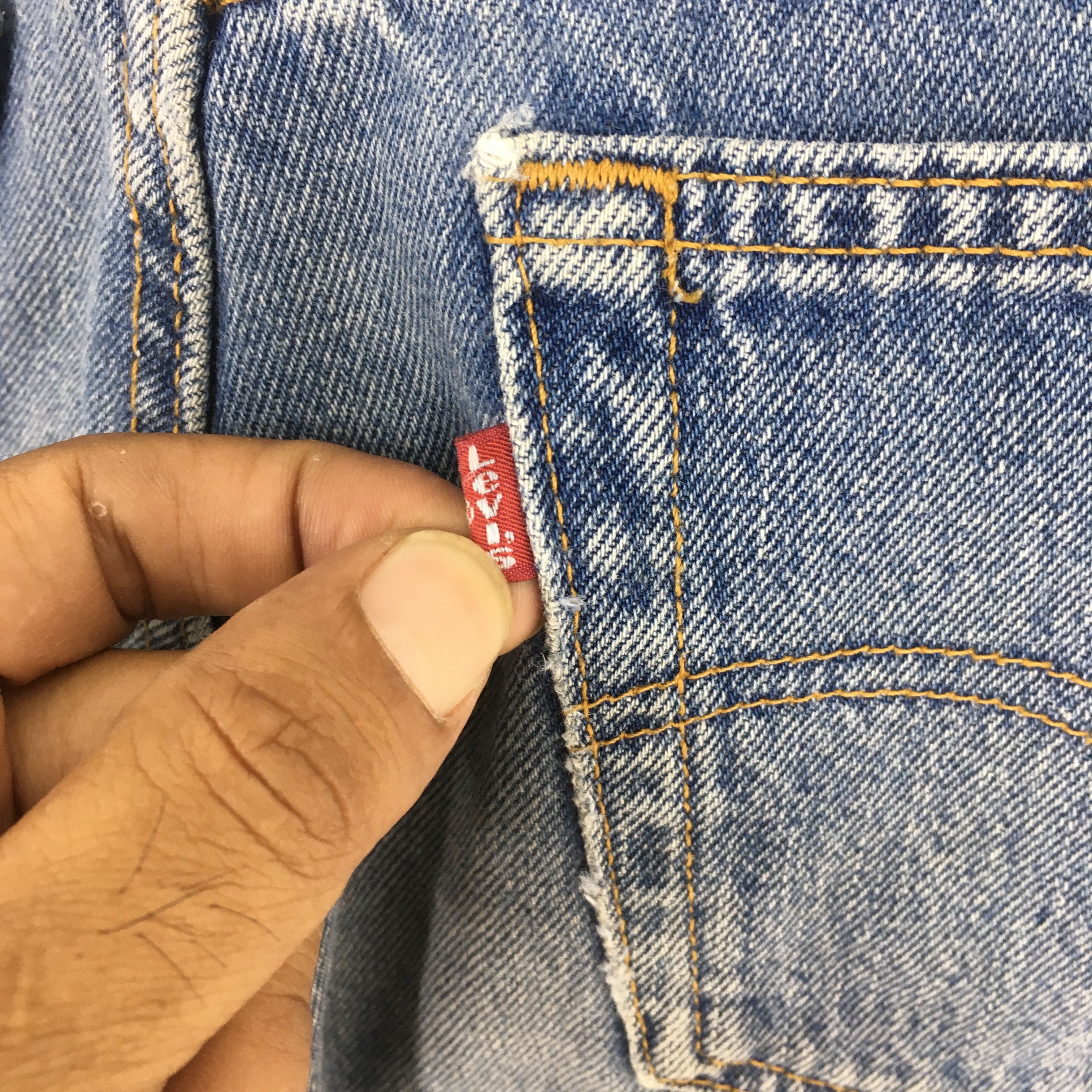 Levi's Size 32x29 Vintage 90s Levi's 501 Light Washed Jeans S969 Size US 32 / EU 48 - 12 Thumbnail