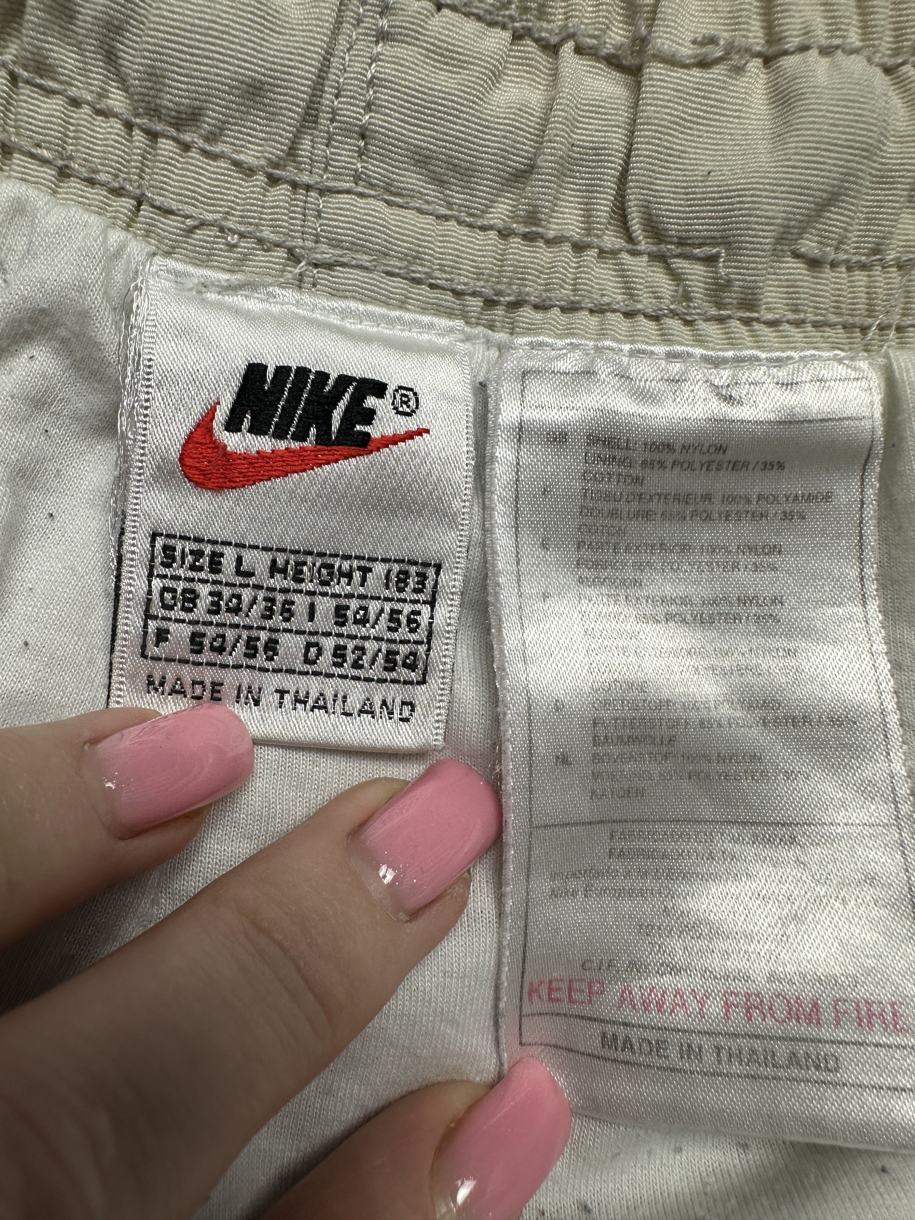 Other Nike 90s Vintage Mens Nylon Shorts Size US 34 / EU 50 - 5 Thumbnail