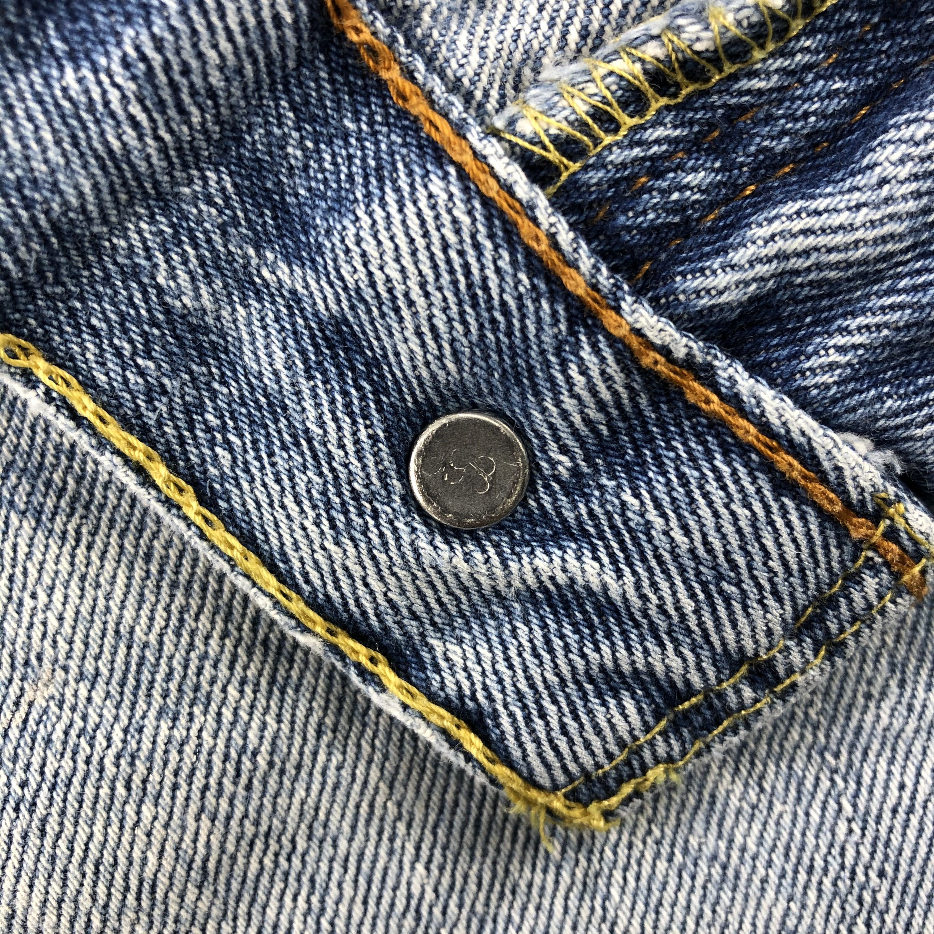 Levi's × Vintage Vintage Blue Wash Levis 505 Jeans-JM1832 Size US 35 - 9 Thumbnail