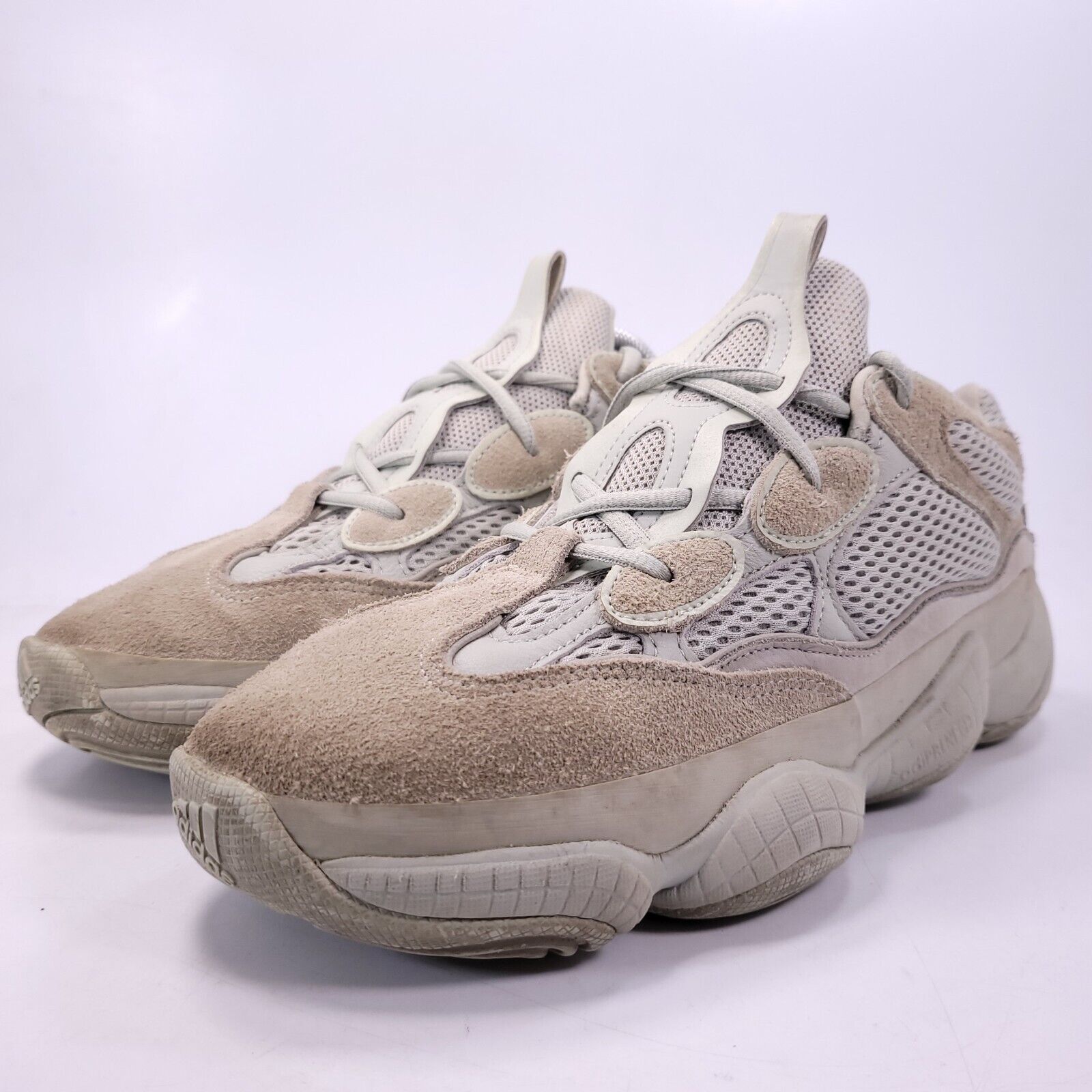 Adidas Yeezy 500 Lace Up Shoe Mens Size 10 EE7287 Beige