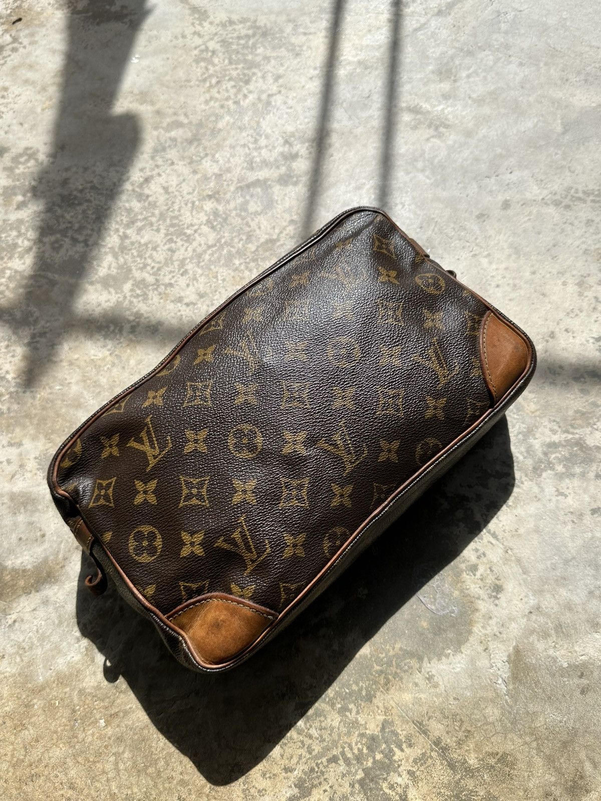 Louis Vuitton Vintage 1980 Louis Vuitton Compiegne 28 Clutch Bag (SL0946) Size ONE SIZE - 3 Thumbnail