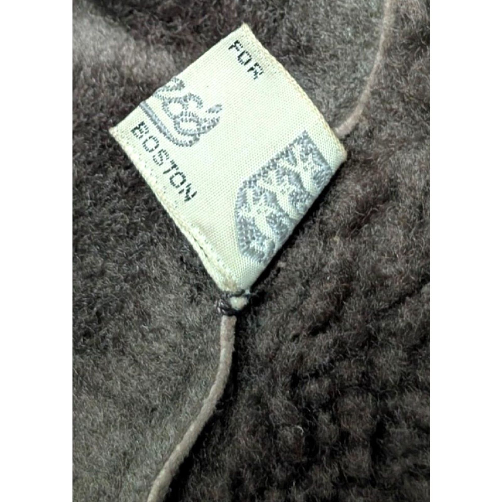 Vintage VINTAGE Filenes Shearling Leather Brown Overcoat Coat Womens L Size L / US 10 / IT 46 - 6 Thumbnail