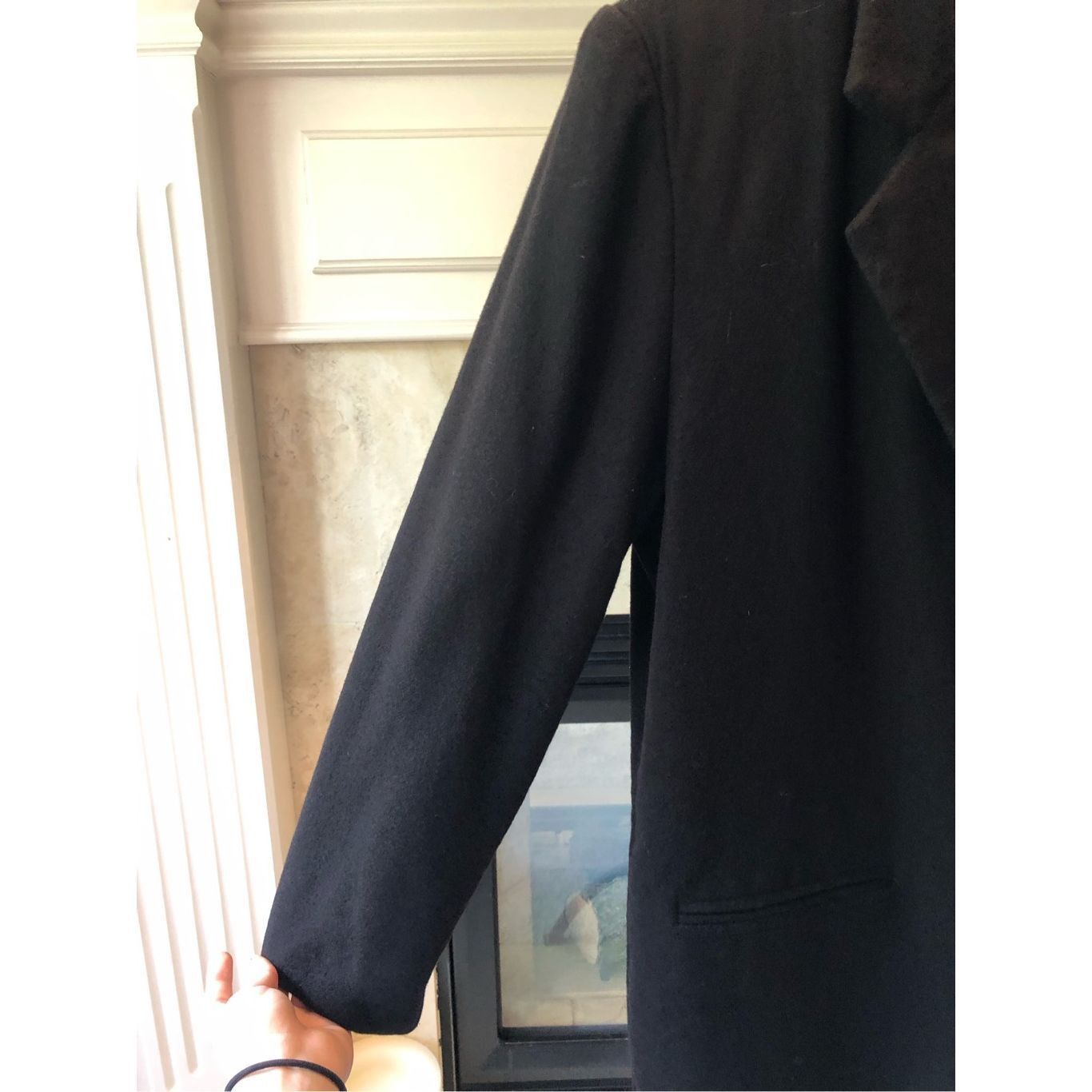 Other Sag Harbor Women’s Black Wool Elegant One Button Up Blazer S Size XL / US 12-14 / IT 48-50 - 3 Thumbnail