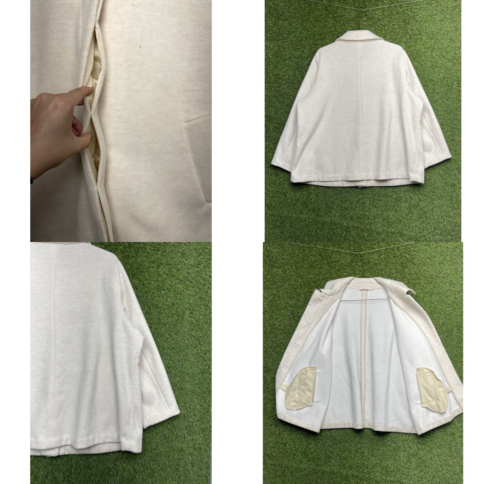 Soft Surroundings Soft Surroundings Blazer Womens 2XL Beige Mid-Length Jacket Casual Button Embroidered 90s Style Size XXL / US 16-18 / IT 52-54 - 8 Thumbnail