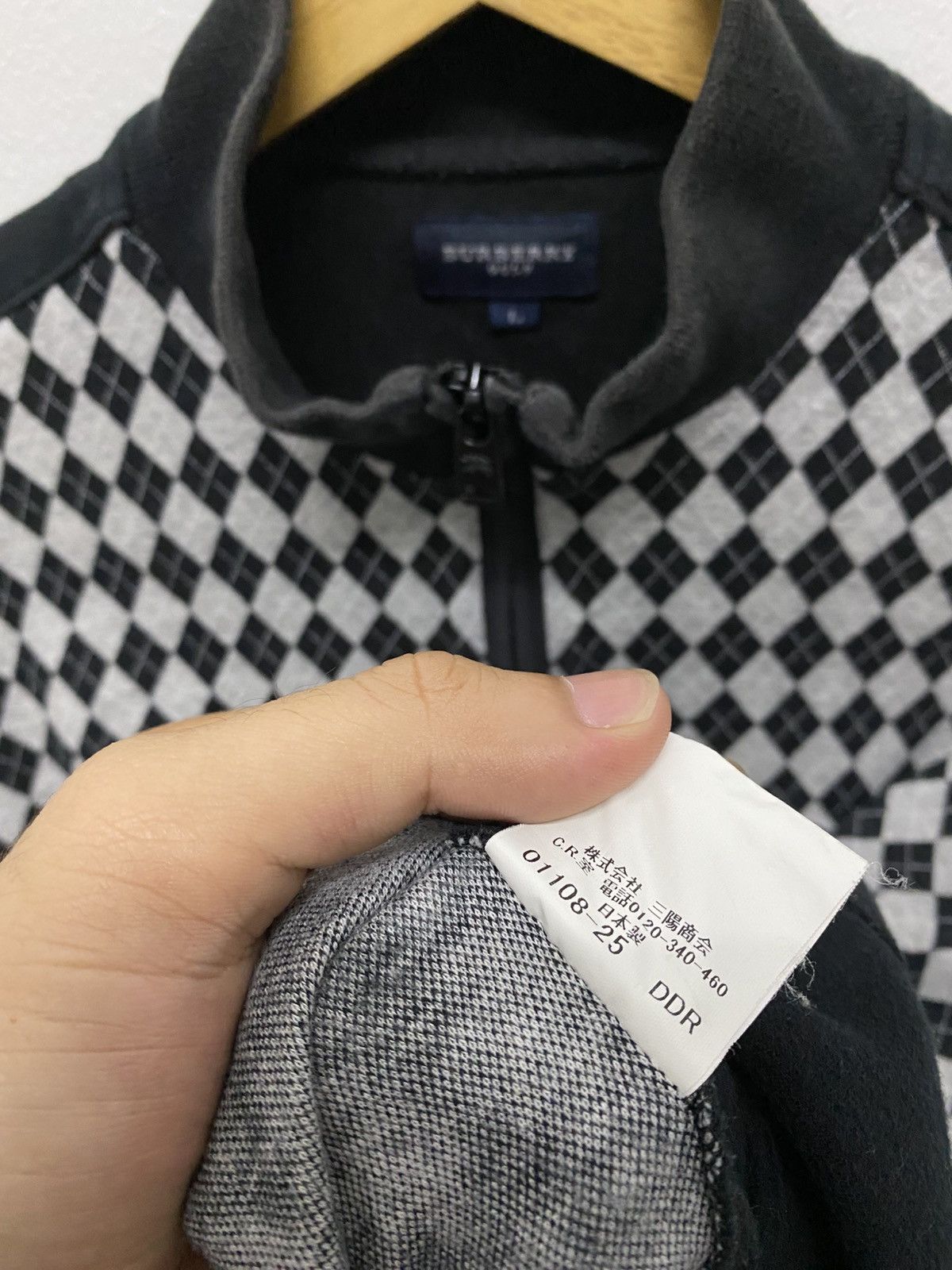 Burberry Burberry Golf Half Zipper Long Sleeve Tee Size US L / EU 52-54 / 3 - 8 Thumbnail