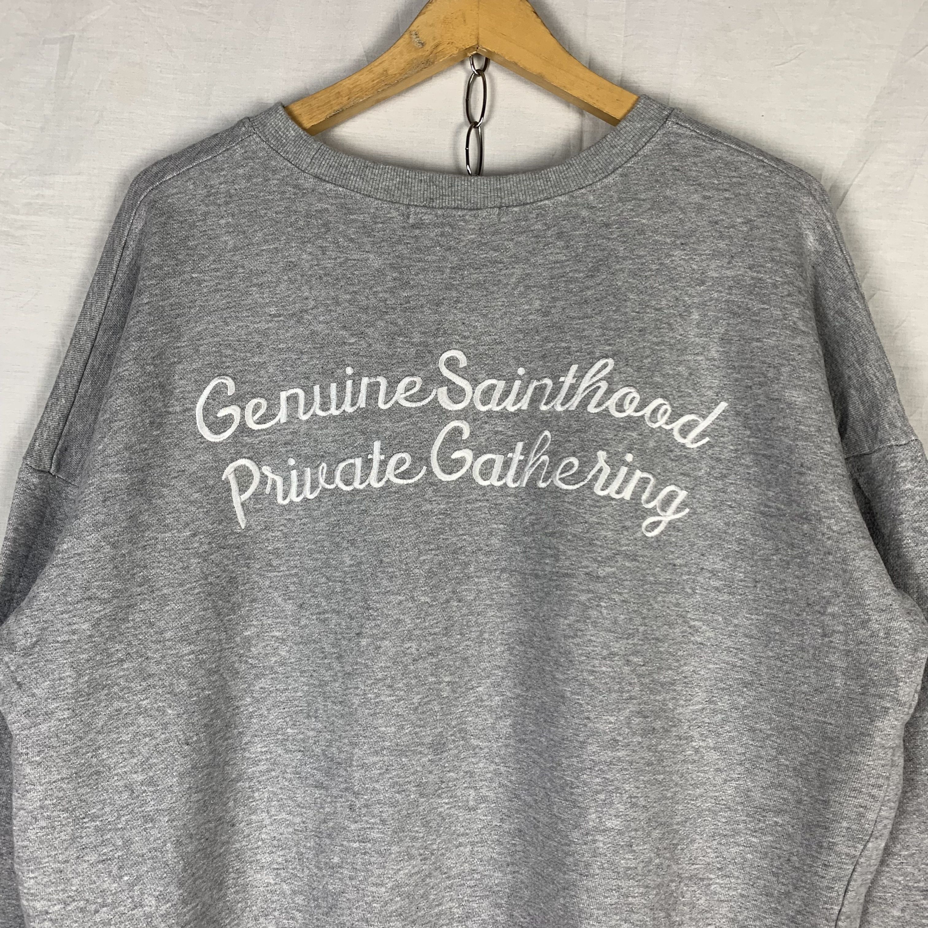 Japanese Brand Boyscout Genuine Sainthood Private Gath Sweatshirt Crewneck Size US M / EU 48-50 / 2 - 2 Thumbnail