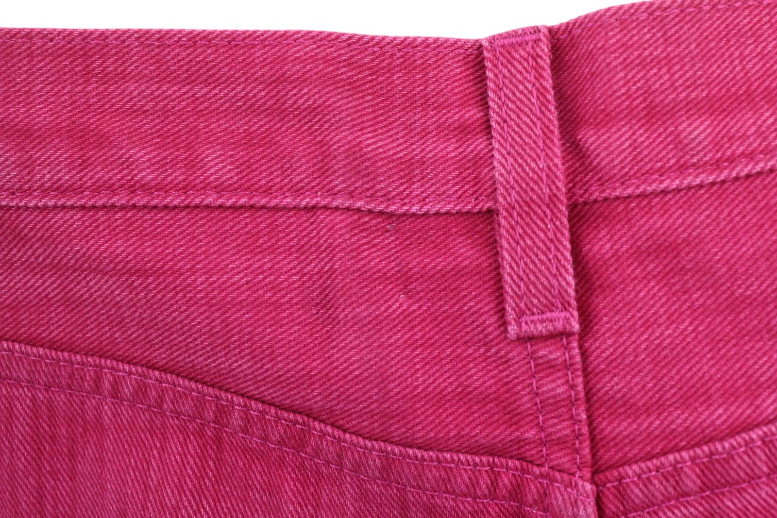 R13 DAMON PLEATED 27 Pink Flared Zip Fly Denim Jeans 85460 Size 27" / US 4 / IT 40 - 12 Thumbnail
