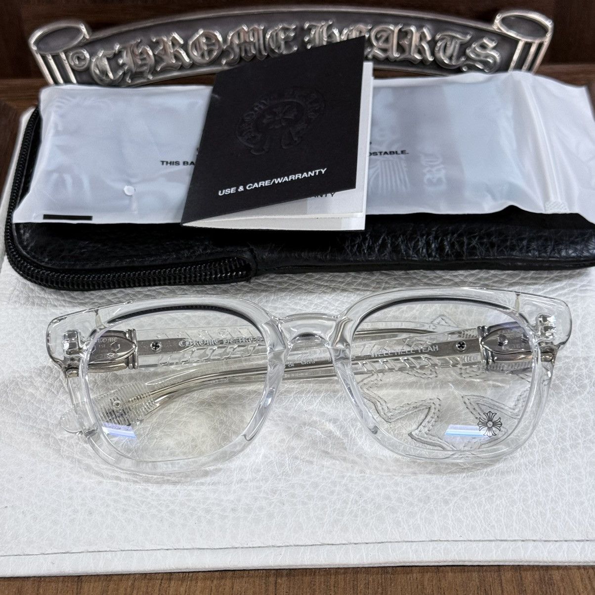 Chrome Hearts Chrome Hearts WELL HELL YEAH Glasses Size ONE SIZE - 10 Thumbnail