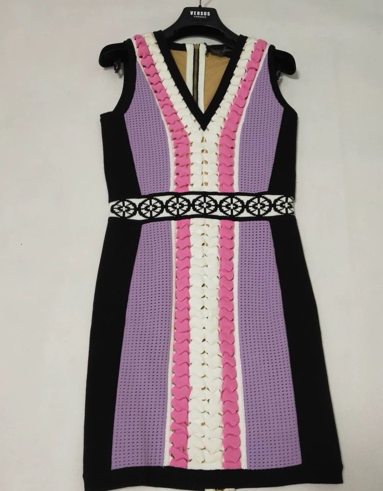 Versace Versace Women's sleeveless knitted dresses Size S / US 4 / IT 40 - 2 Thumbnail