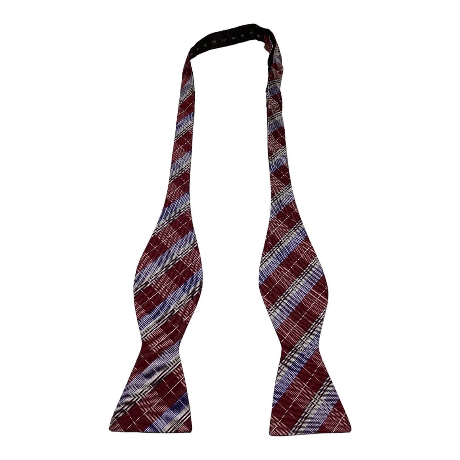 Croft & Barrow CROFT & BARROW Red Plaid & Checks Geometric Reversible H.M Size ONE SIZE - 5 Thumbnail