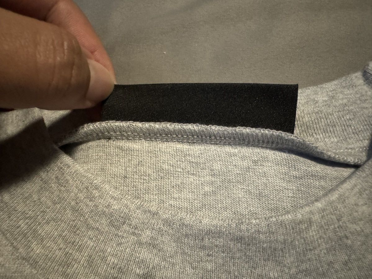 Essentials × Fear of God Essentials FOG Jersey Crewneck T-Shirt Light Heather Grey Size US S / EU 44-46 / 1 - 7 Thumbnail