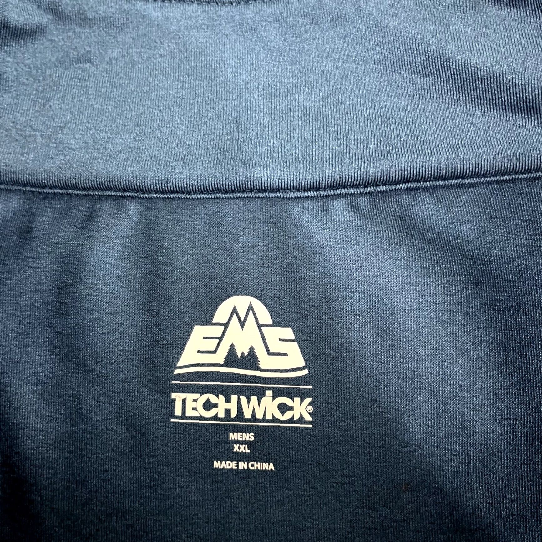 Eastern Mountain Sports EASTERN MOUNTAIN SPORTS Jacket Mens 2XL Blue 1/4 Zip Pullover Techwick Hike Jacket/Coat Regular Outdoor Sports Hiking Walking Blue 2XL Mens Size US XXL / EU 58 / 5 - 2 Thumbnail
