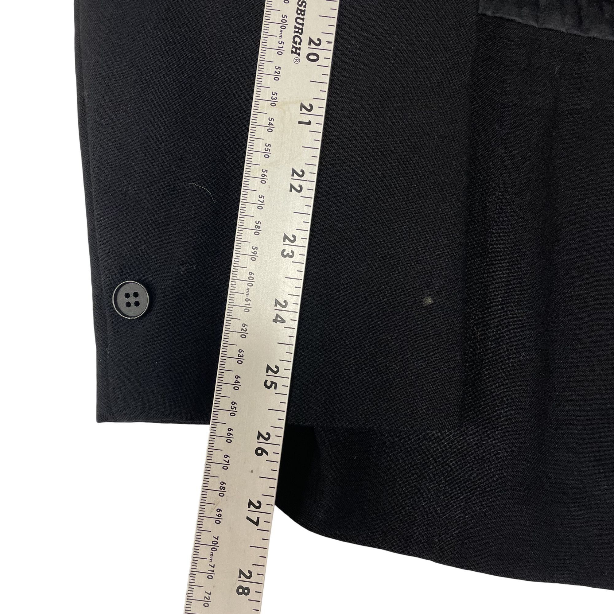 Pierre Cardin Vtg Pierre Cardin Paris Tuxedo FORMAL Satin Lapel Blazer Size 42R - 9 Thumbnail