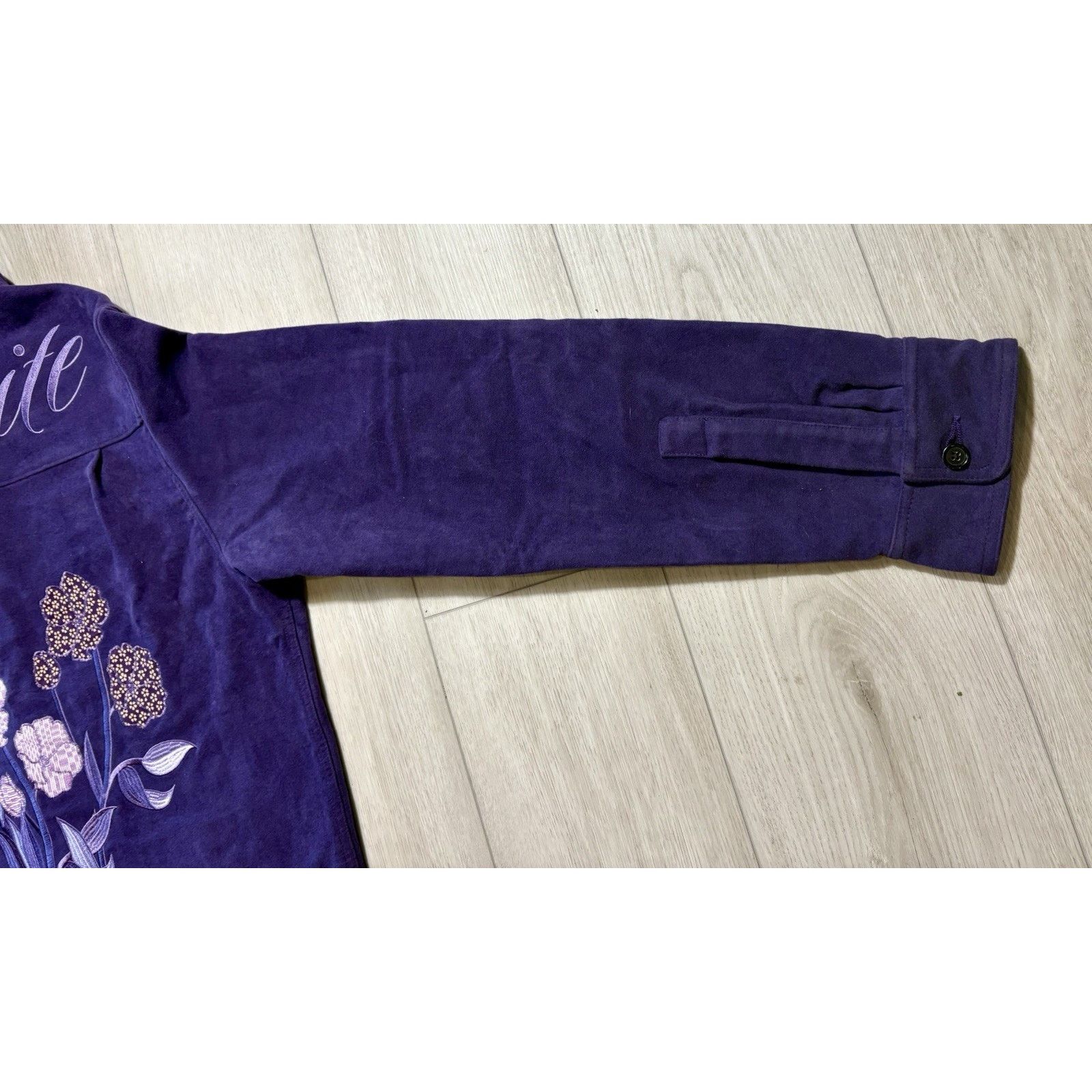 Other No One LA Purple “Respite” Floral Shirt Jacket Men’s XL RARE Size US XL / EU 56 / 4 - 19 Thumbnail