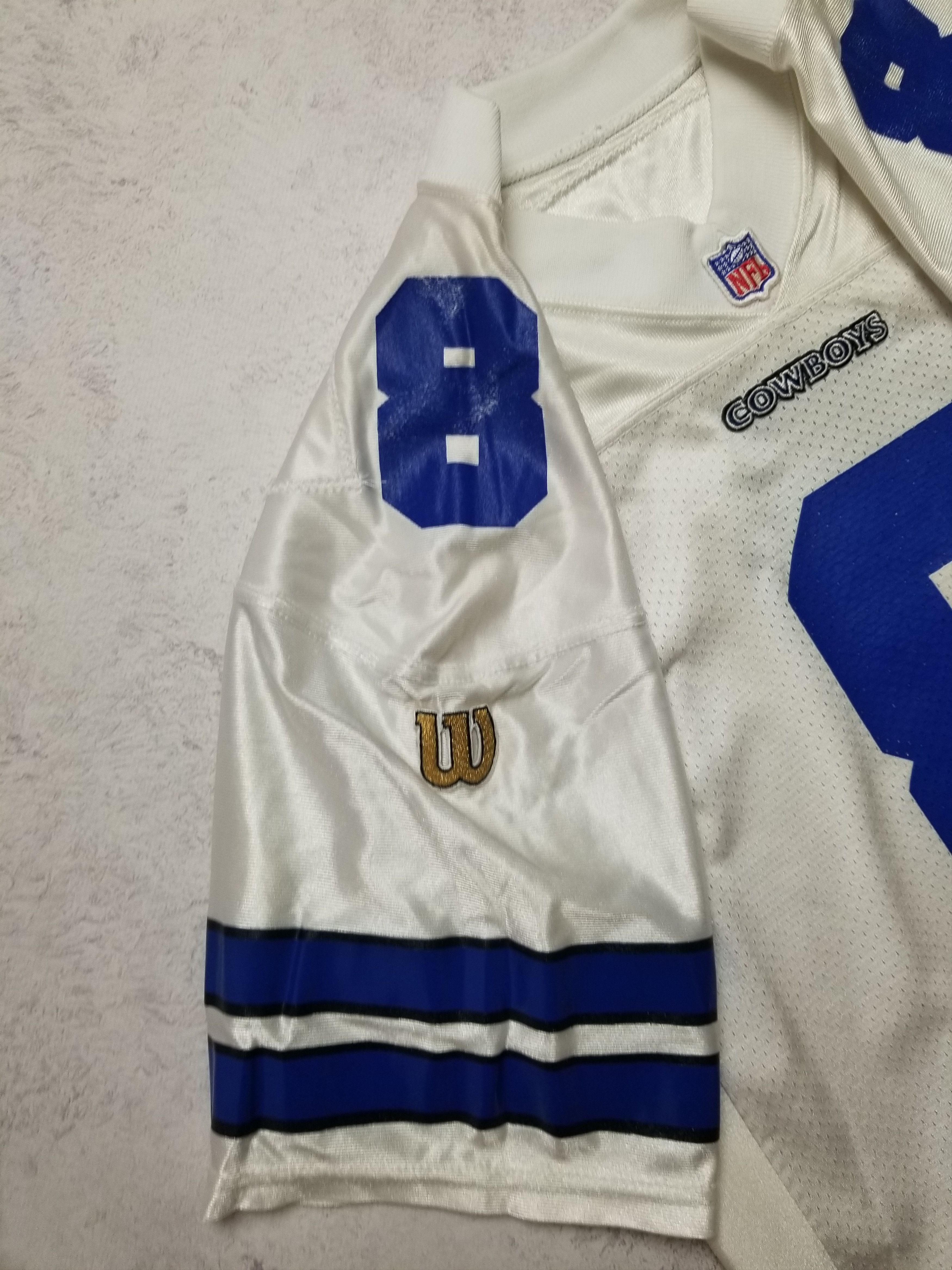 Wilson Vintage Wilson Troy Aikman #8 Dallas Cowboys Jersey Size US M / EU 48-50 / 2 - 13 Thumbnail