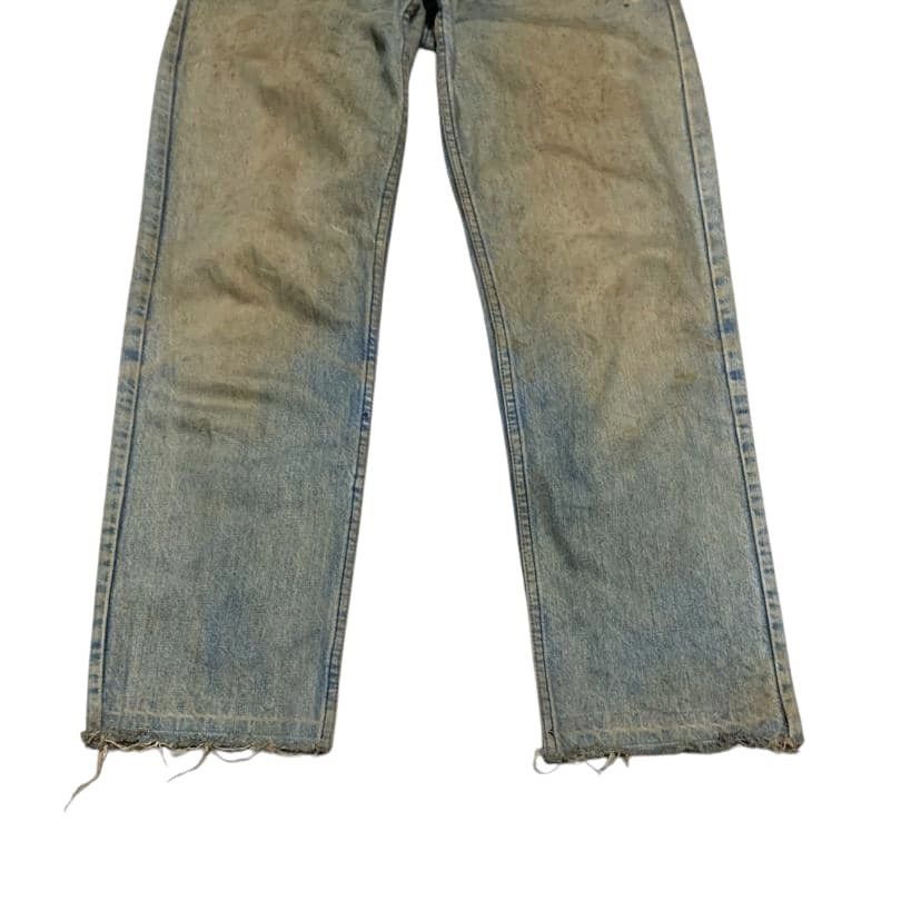Levi's Vintage Levis 503 Straight Faded Blue Jeans Size US 33 - 4 Thumbnail