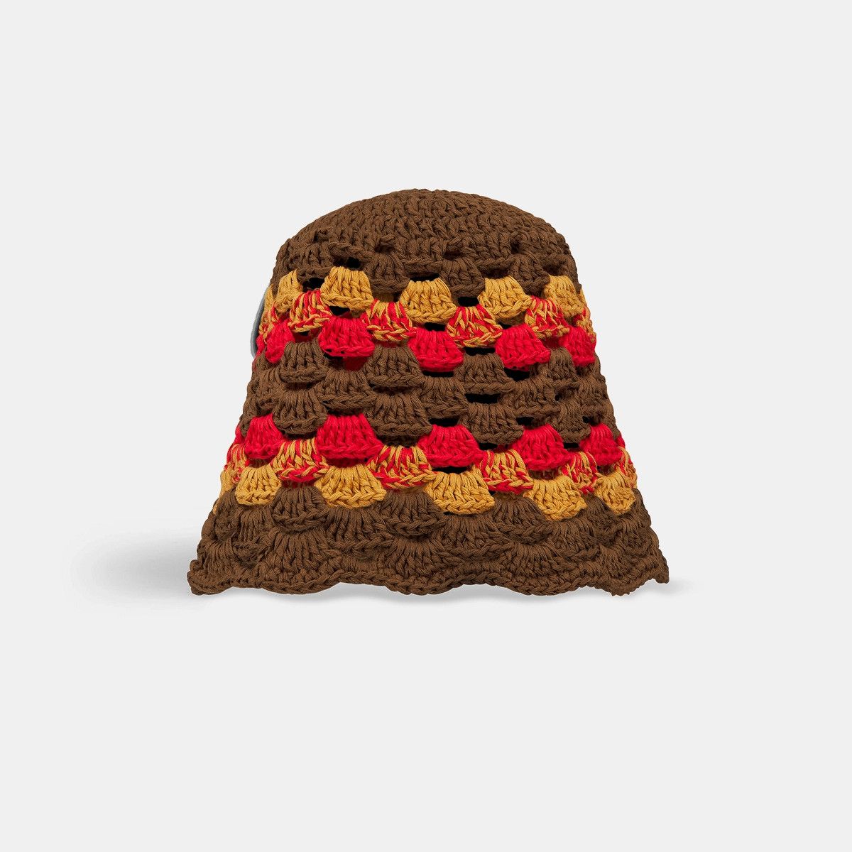 Dior o1bcso1str1224 Size:OS/Crochet Bucket Hat in Brown Size ONE SIZE - 1 Thumbnail