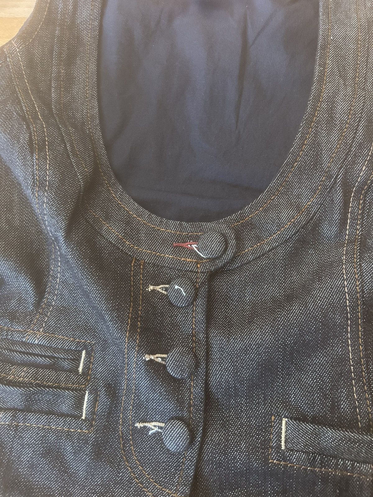 Other DENIM VEST FOR WOMEN Size M / US 6-8 / IT 42-44 - 3 Thumbnail