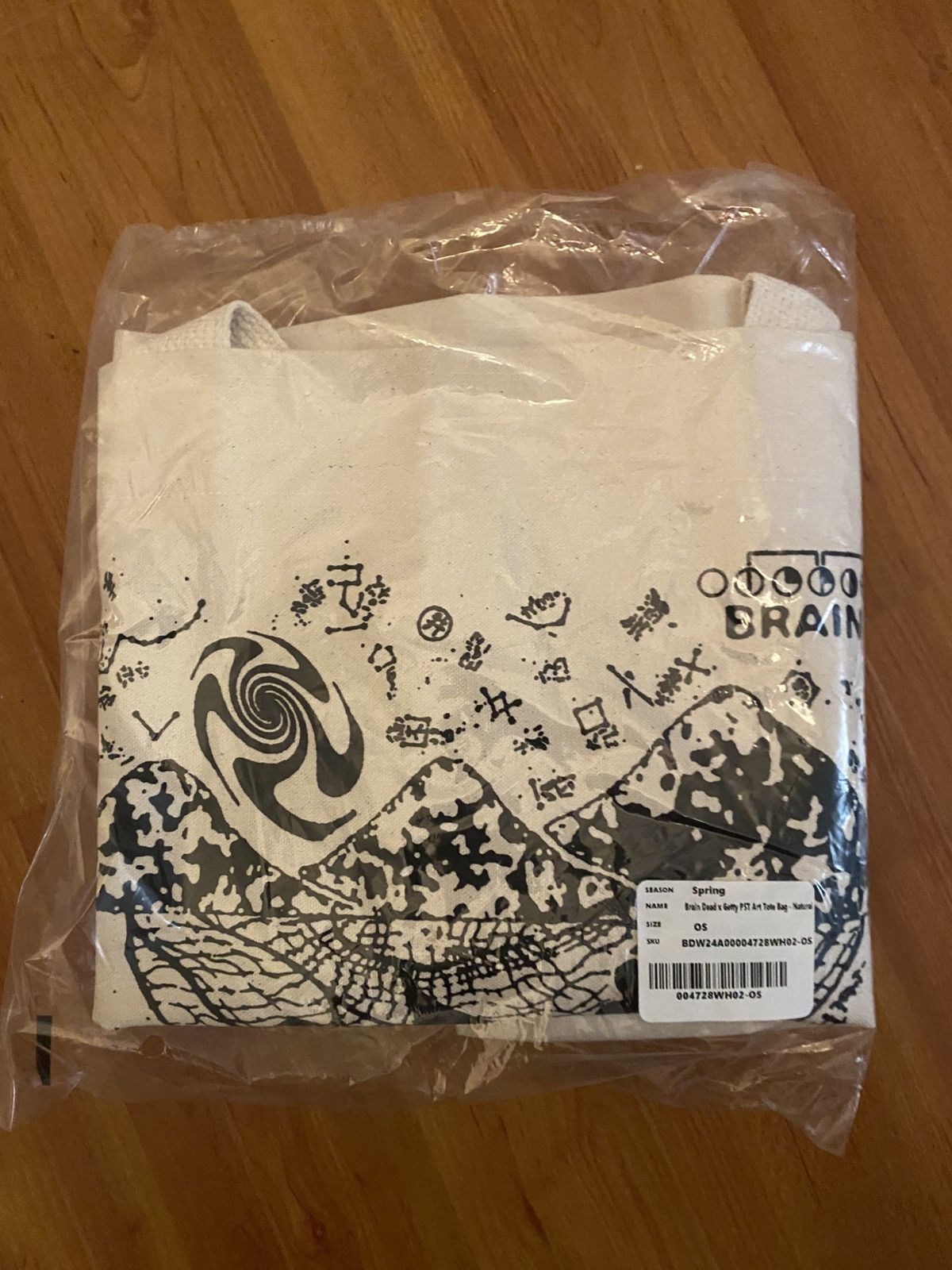 Brain Dead Brain Dead Getty PST ART Tee Size ONE SIZE - 3 Thumbnail