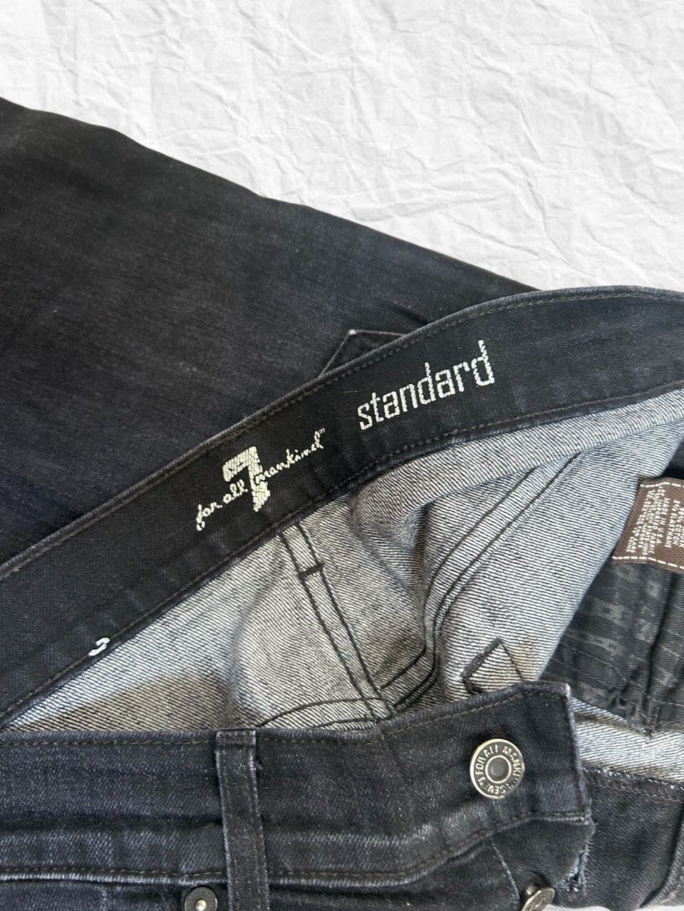Seven 7 7 For All Mankind Standard Fit Jeans Size US 30 / EU 46 - 8 Thumbnail