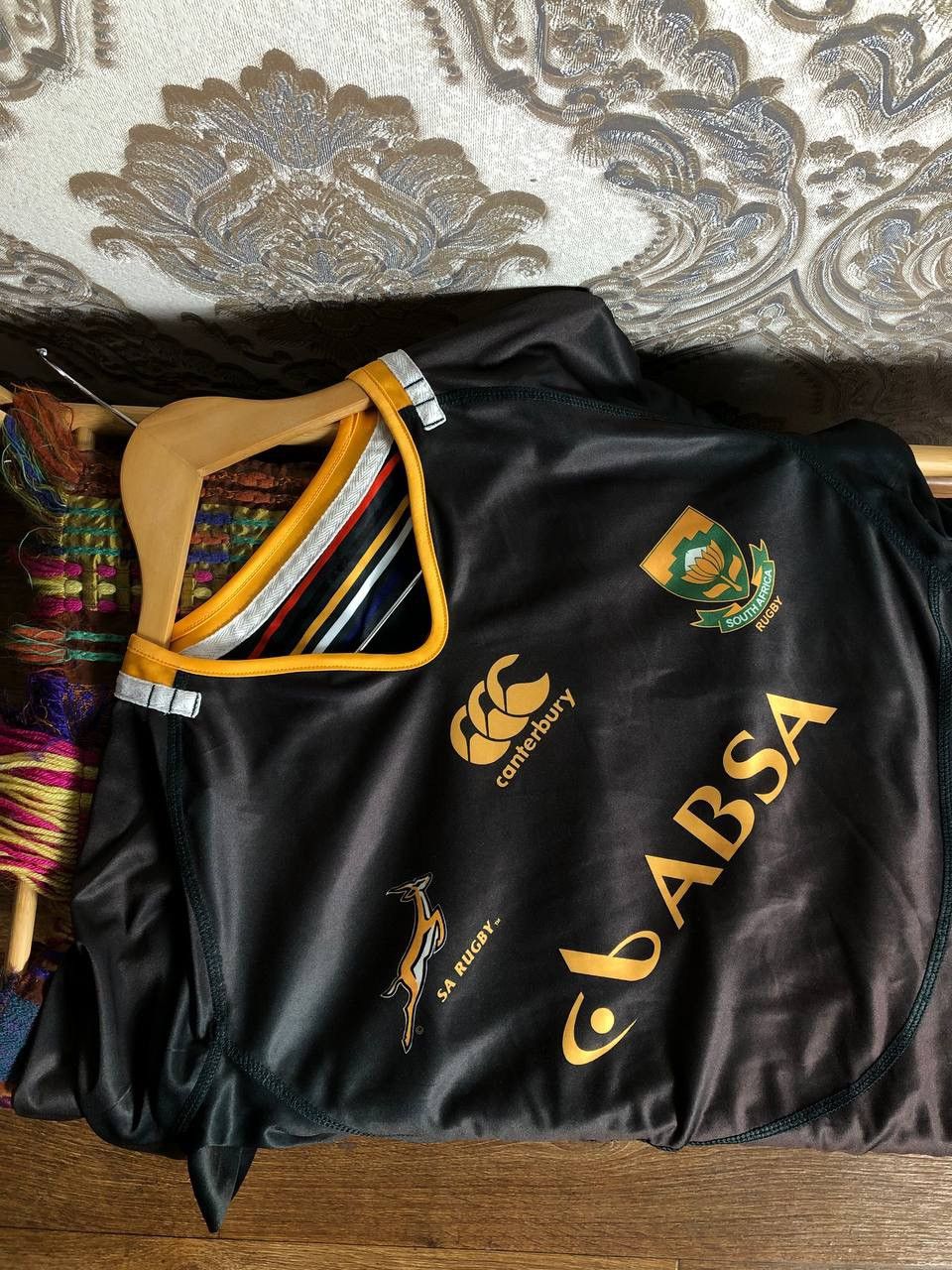 Canterbury of New Zealand VINTAGE CANTERBURY SOUTH AFRICA RETRO RUGBY JERSEY Y2K 90s Size US XXL / EU 58 / 5 - 3 Thumbnail