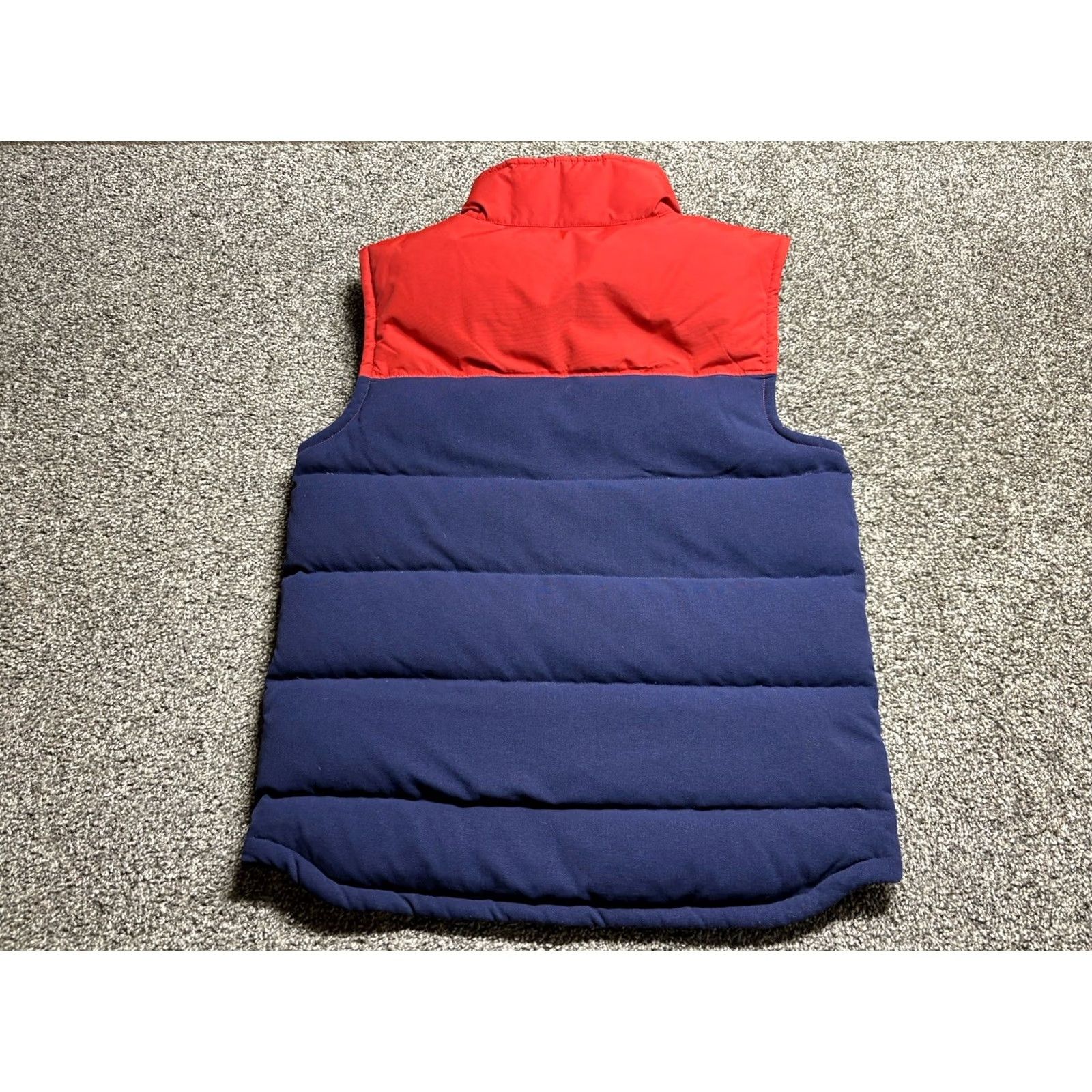 Patagonia Patagonia Bivy Puffer Vest Men Medium Blue Red Full Zip Duck Down Snap Button – Vintage Size US M / EU 48-50 / 2 - 2 Thumbnail