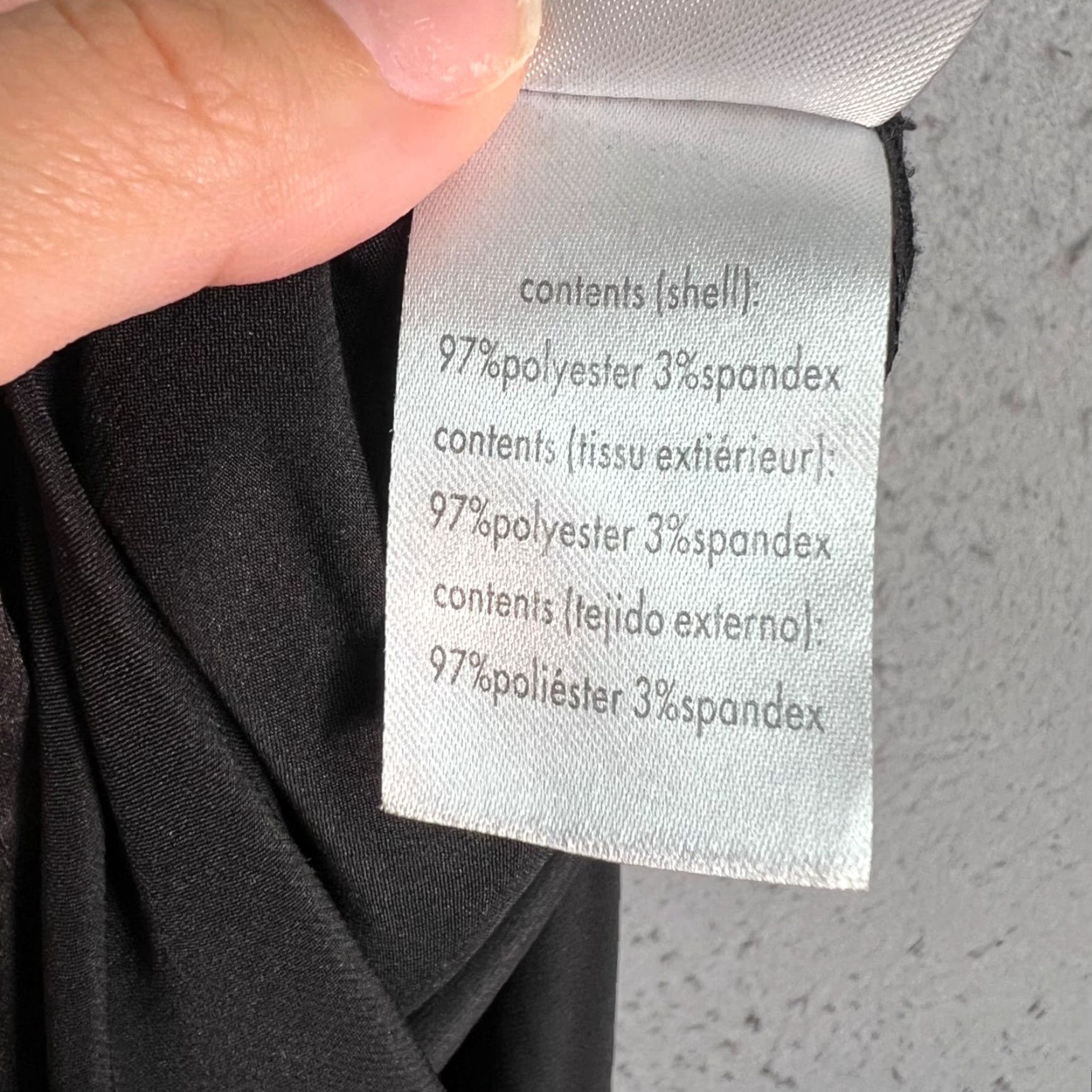 Vintage VINTAGE Danielle Bernstein Black Off-Shoulder Satin Midi Dress Small Size S / US 4 / IT 40 - 4 Thumbnail