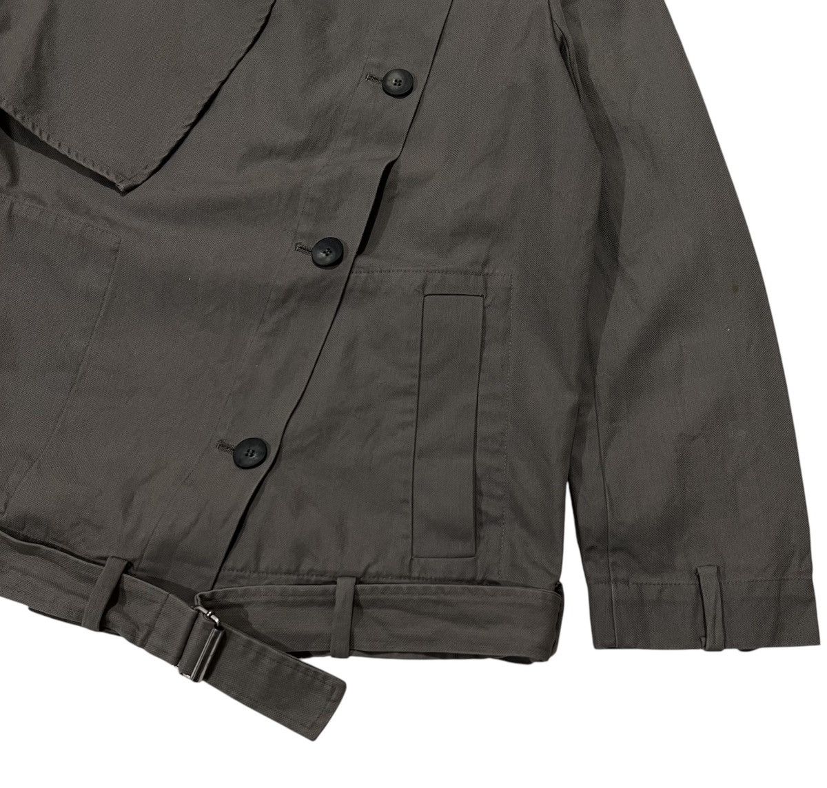 Helmut Lang 🚨Binding Accept🚨Helmut Asymetric Bikers Jacket Size M / US 6-8 / IT 42-44 - 6 Thumbnail