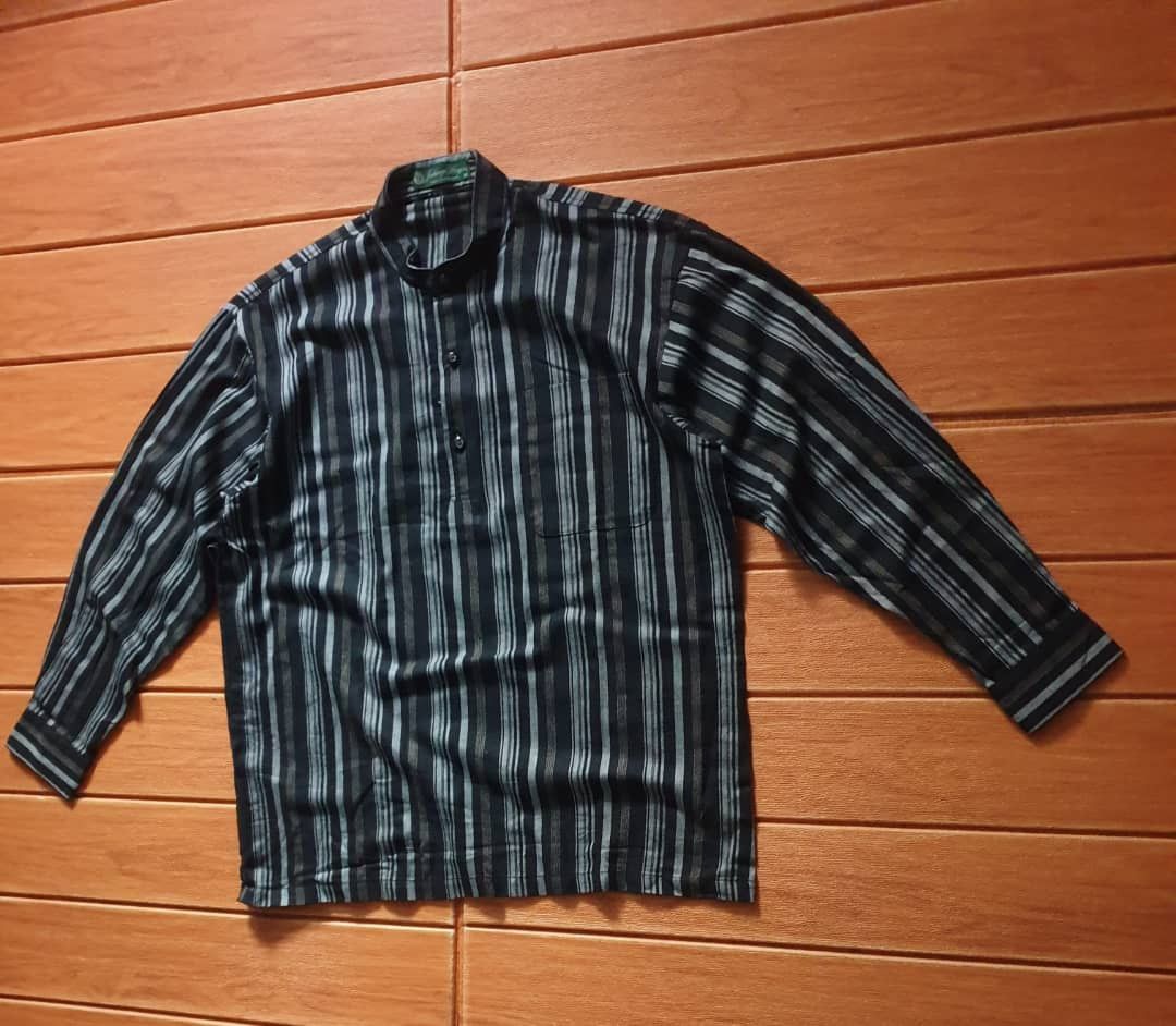 Japanese Brand 💥Johnny Hays Stripe longsleeve Shirt Size US M / EU 48-50 / 2 - 4 Thumbnail