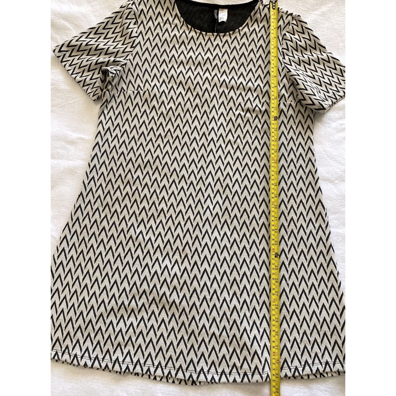 Vintage Divided Dress Women’s Size 12 Mini Tunic Sleeveless Round Neck Wide Strap Knee Length Gray Knit Polyester Spandex Tank Dress Casual Summer Women's) Size XL / US 12-14 / IT 48-50 - 5 Thumbnail