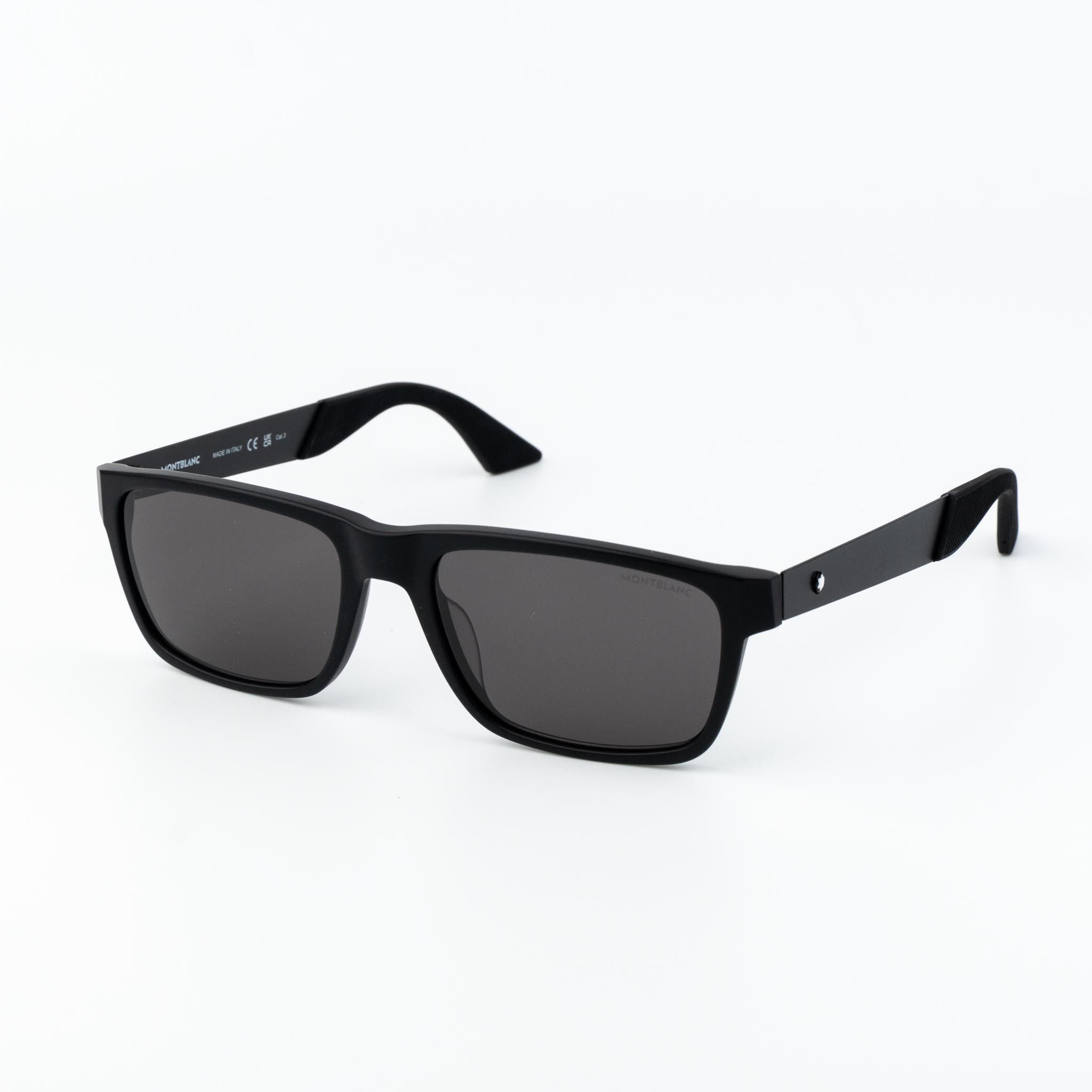 Montblanc Montblanc Men Sunglasses Rectangle MB0299S 005 NEW AUTHENTIC Size ONE SIZE - 3 Thumbnail