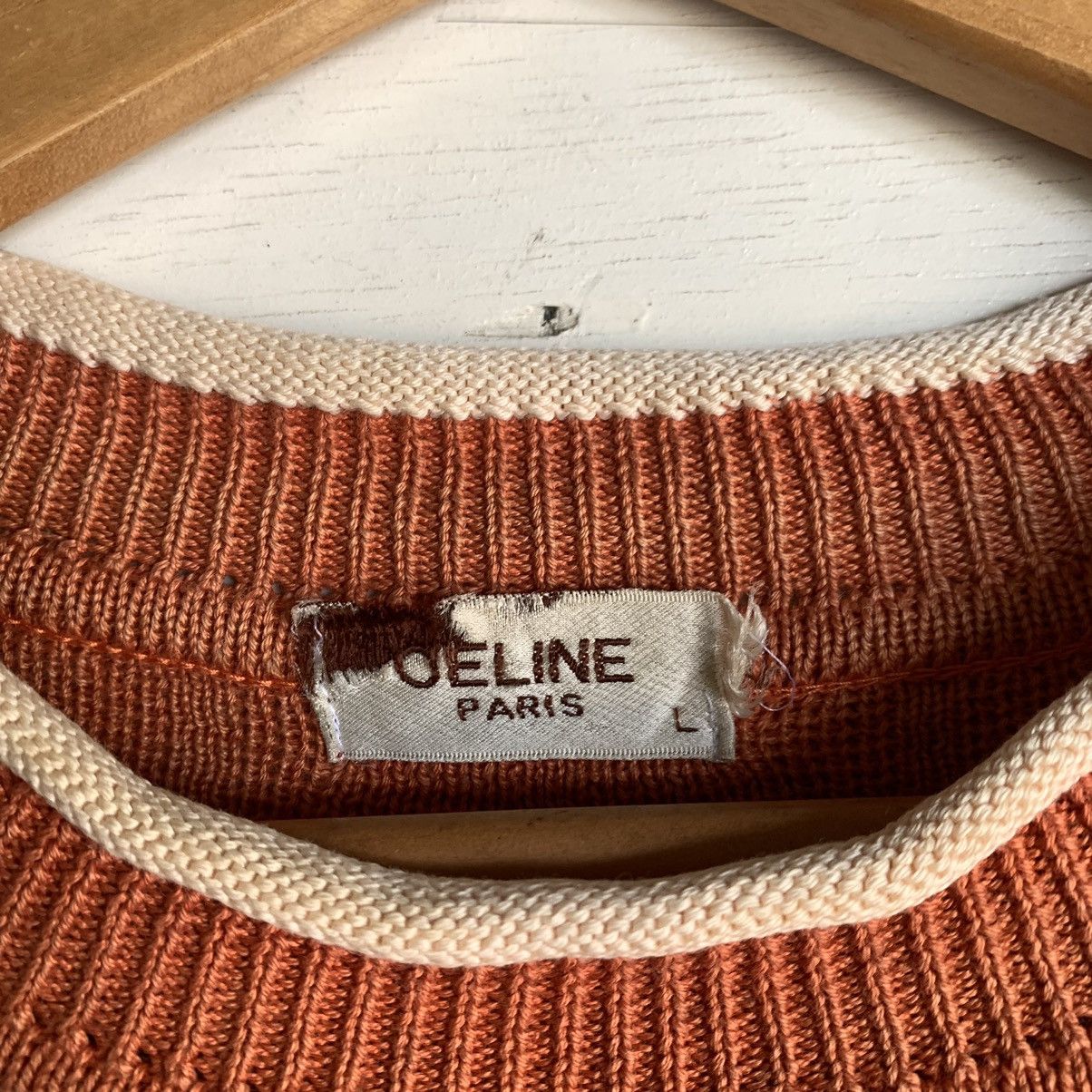 Celine × Vintage Vintage Celine Knitwear Size US L / EU 52-54 / 3 - 12 Thumbnail