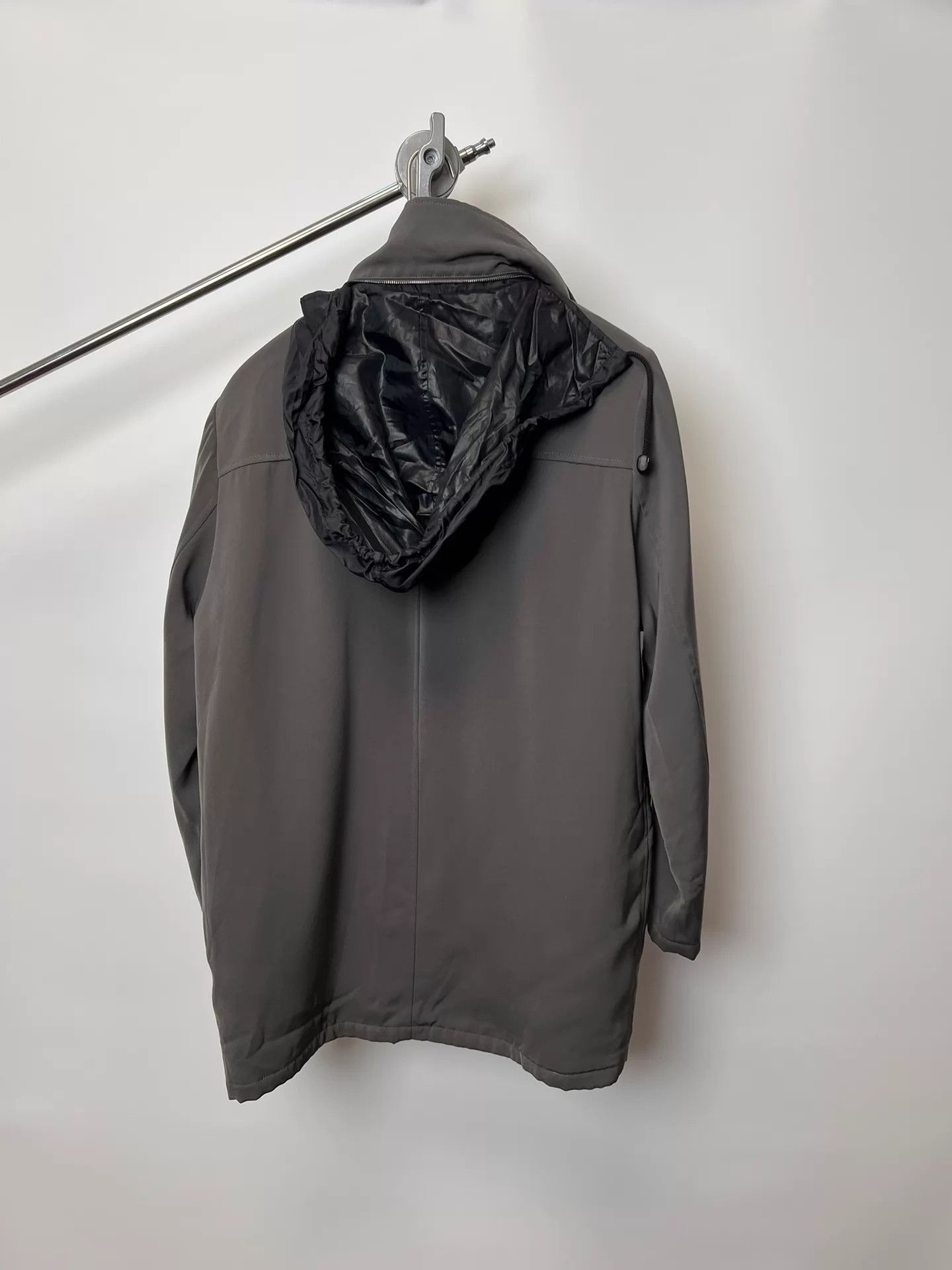 Armani Armani Collezioni Double Collar Two-Piece Hooded Jacket L Size US L / EU 52-54 / 3 - 8 Thumbnail