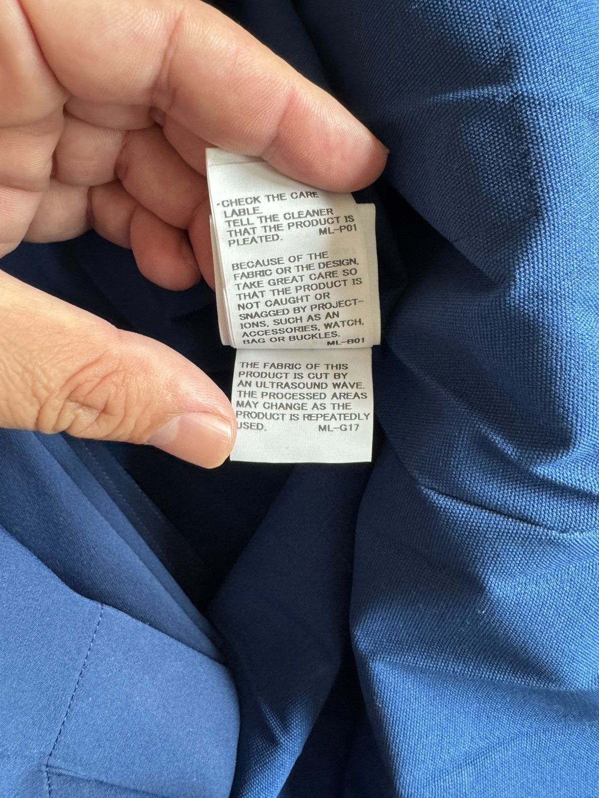 Homme Plisse Issey Miyake Homme Plisse Issey Miyake Edge coat pleated one size jacket Size US M / EU 48-50 / 2 - 8 Thumbnail