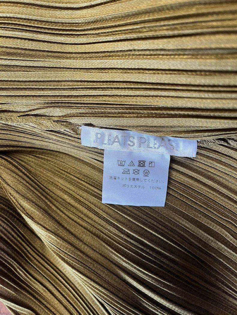 Issey Miyake Issey Miyake Yellow pleated skirt Size XL / US 12-14 / IT 48-50 - 3 Thumbnail