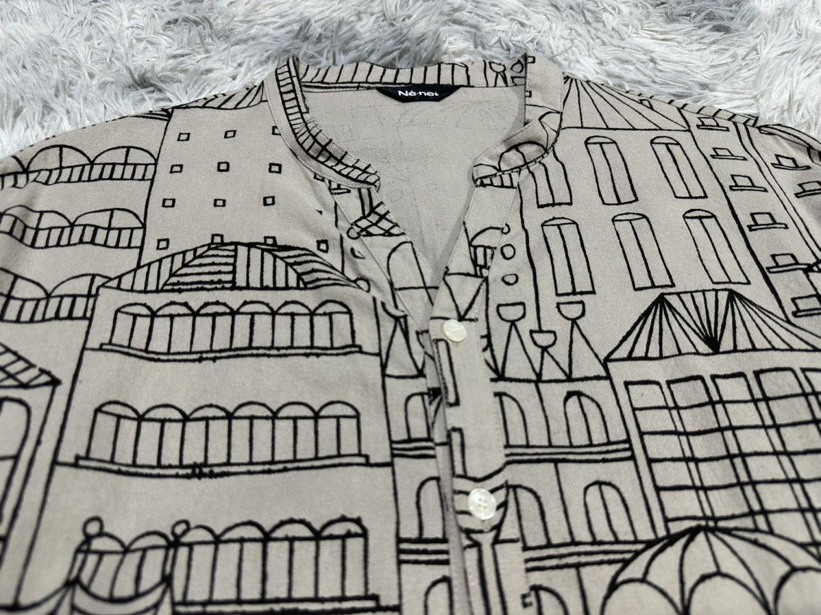Ne-Net 🔥Ne-Net Shirt Cityscape Ovp Size US XL / EU 56 / 4 - 5 Thumbnail