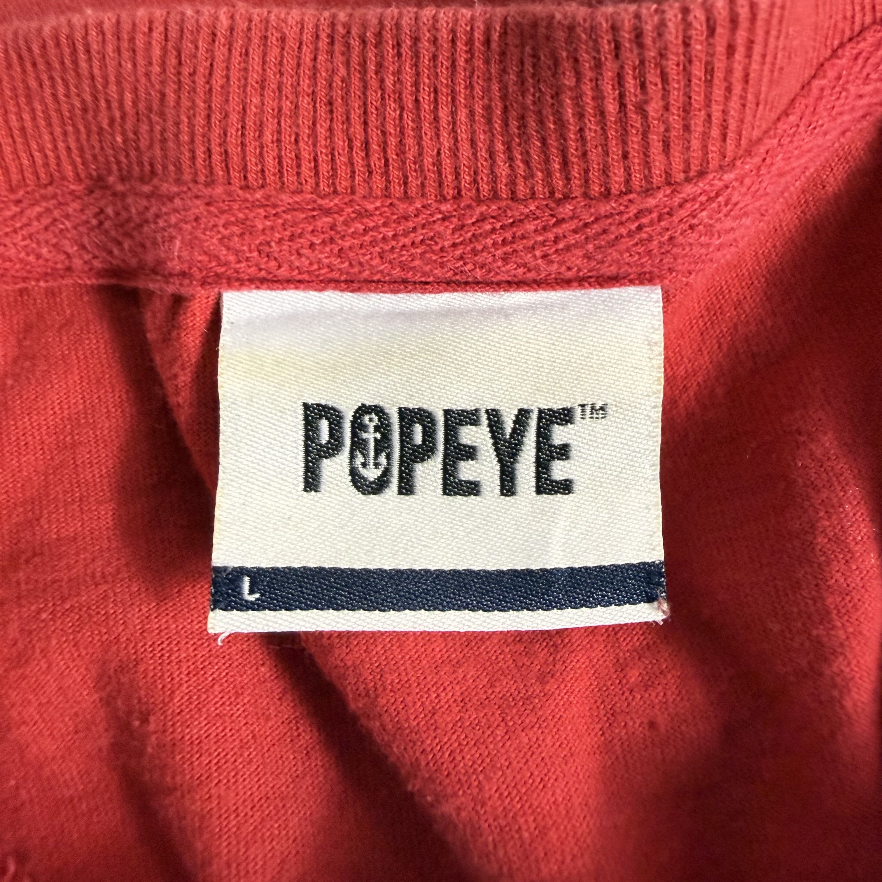 Cartoon Network 🔥RARE🔥Vintage Popeye & Olive Oyl Cartoon T-shirt Size US L / EU 52-54 / 3 - 4 Thumbnail