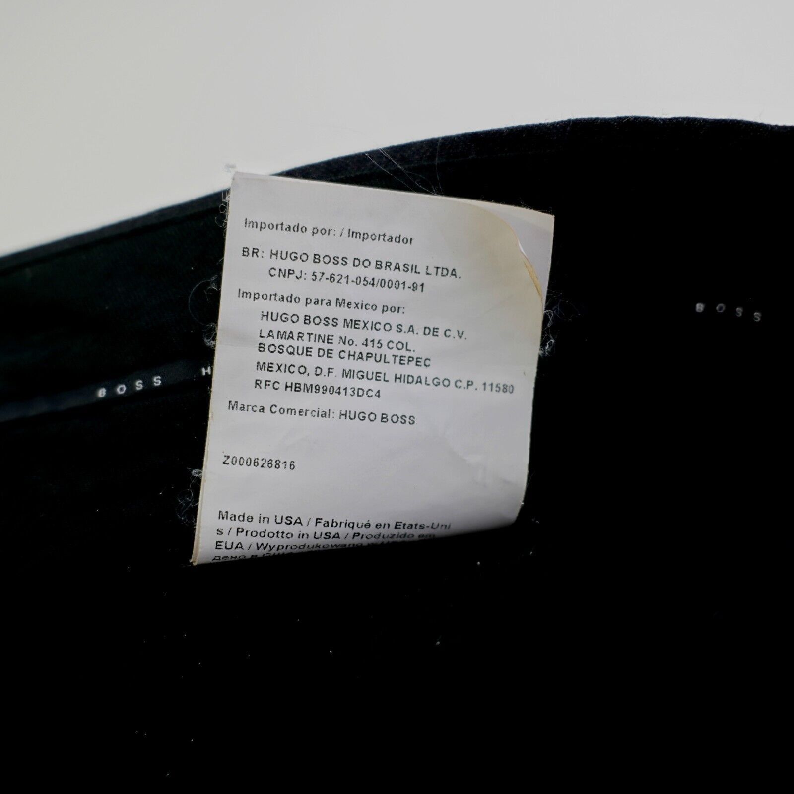 Hugo Boss Hugo Boss James Brown Super 100s Wool Charcoal 39/27 Dress P Size 38S - 7 Thumbnail