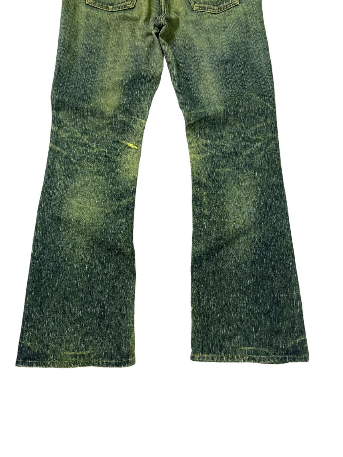 If Six Was Nine FLARE EDWIN MUDWASH DISTRESSED DENIM JEANS Size US 29 - 11 Thumbnail
