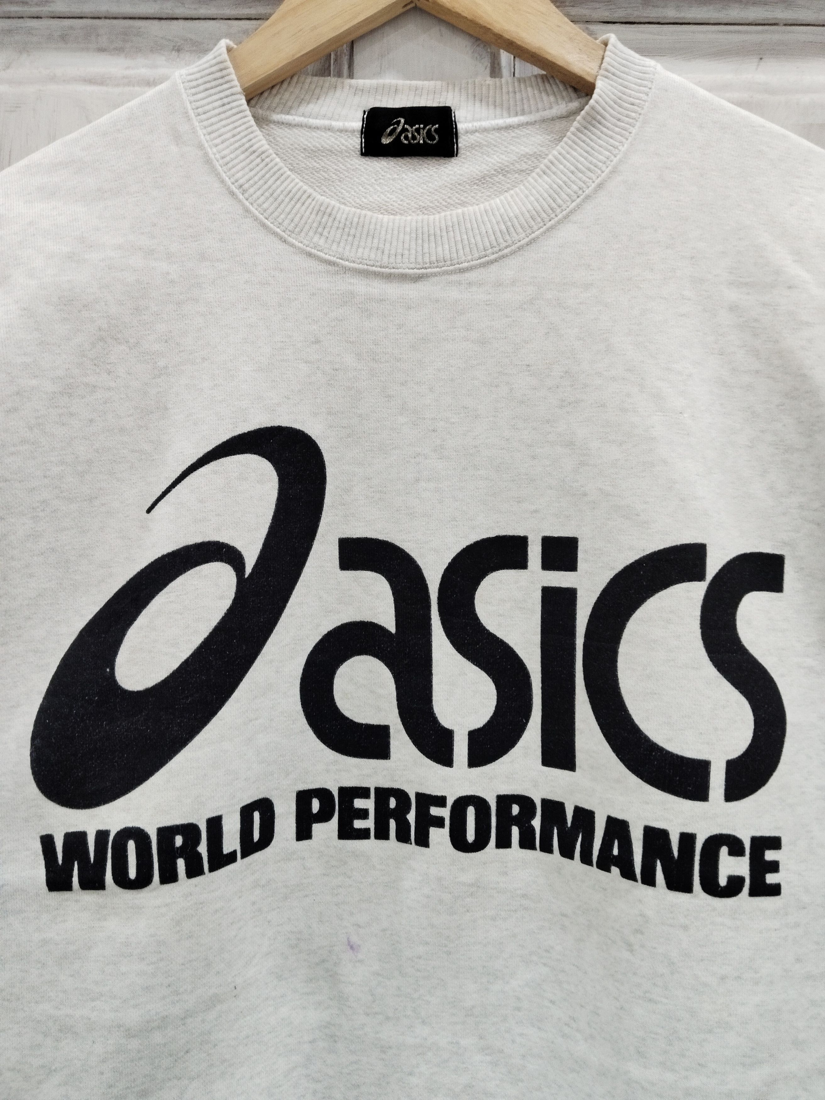 Asics Vintage Y2K Asics Big Logo sweatshirt Size US XL / EU 56 / 4 - 2 Thumbnail