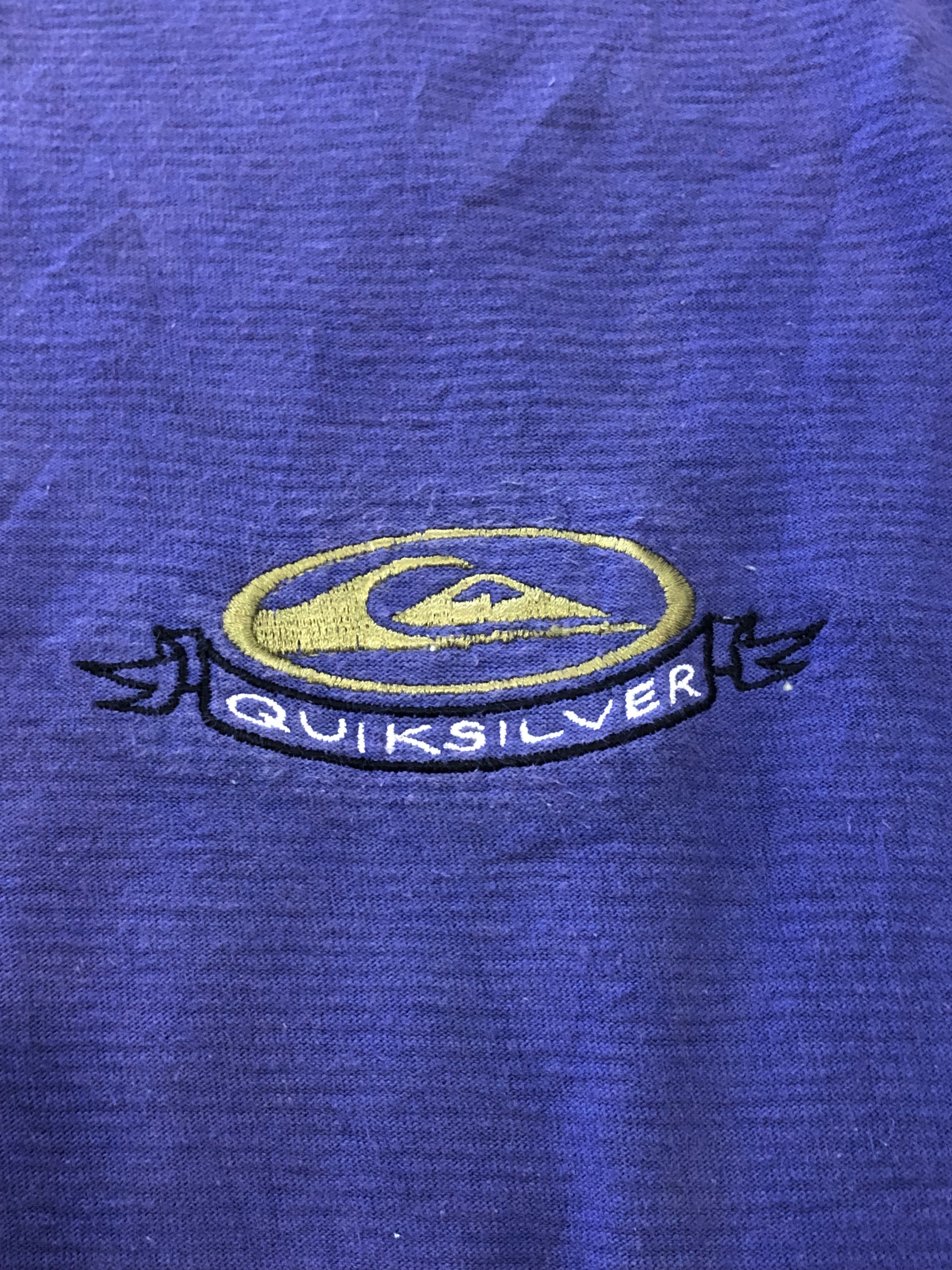 Quiksilver Vintage 90s Quiksilver Internationale Stripe Tee Size US M / EU 48-50 / 2 - 3 Thumbnail