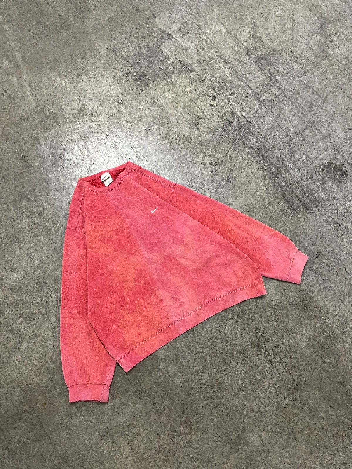 Vintage Nike vintage 90s sun faded boxy fit crewneck hype rare Size US XL / EU 56 / 4 - 3 Thumbnail